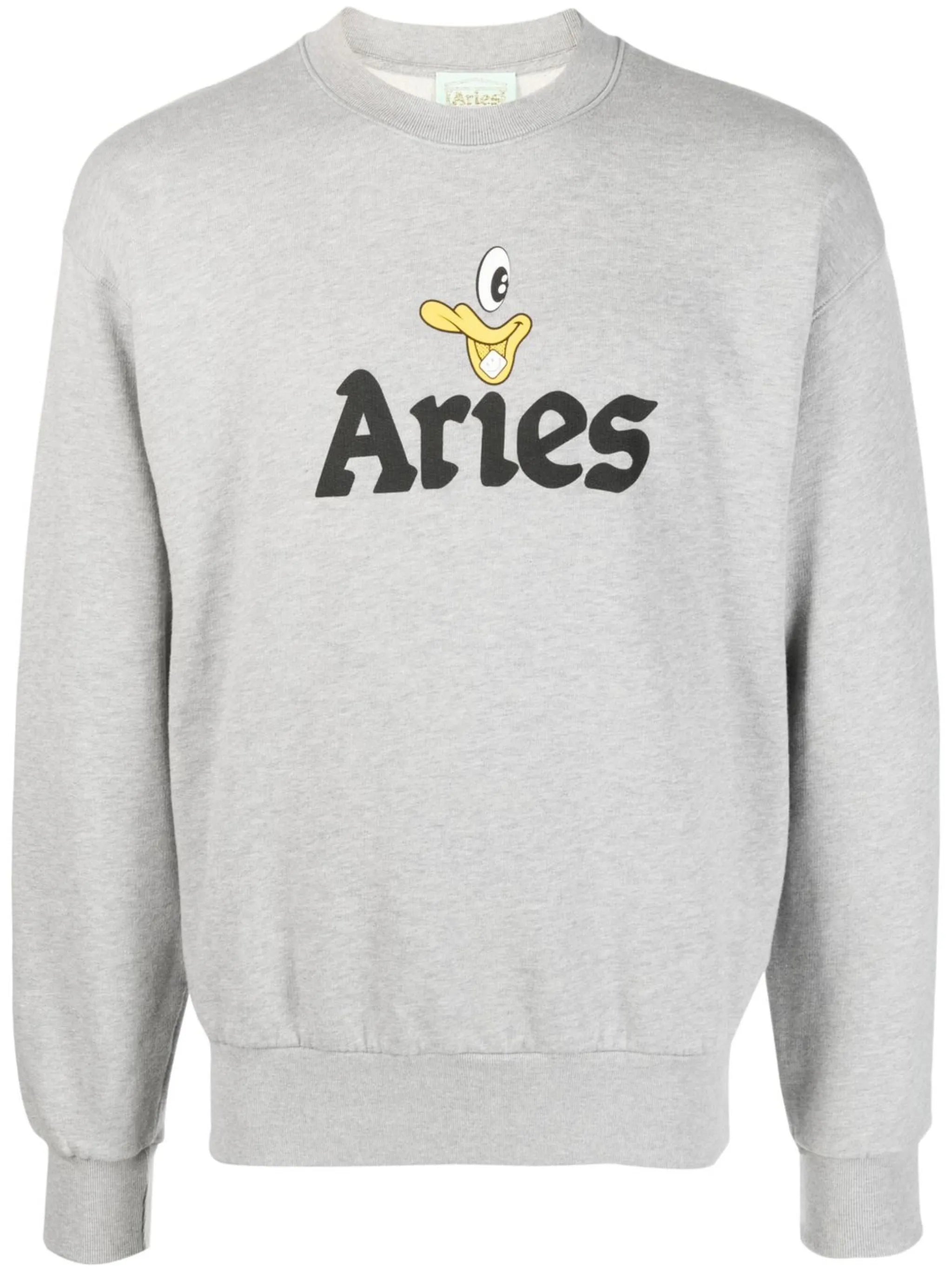 logo-print cotton sweatshirt