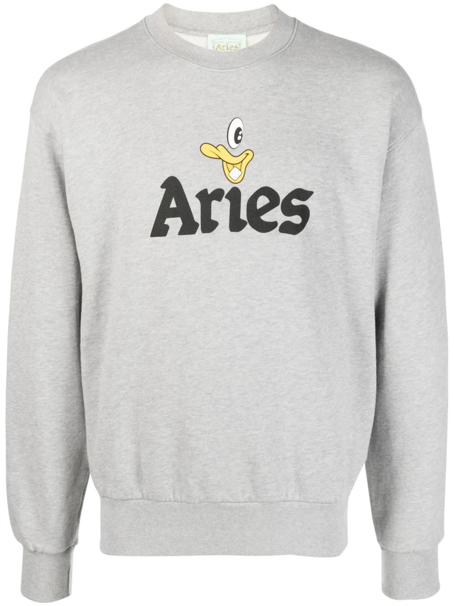 logo-print cotton sweatshirt