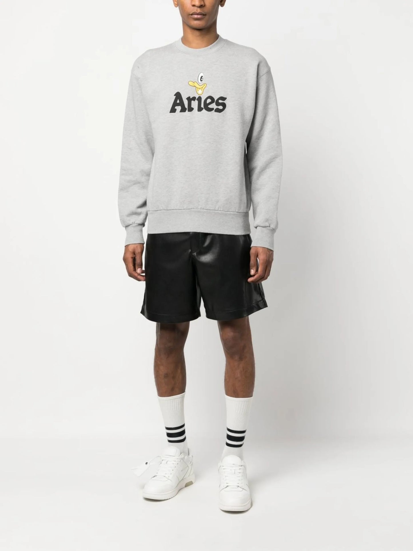 logo-print cotton sweatshirt