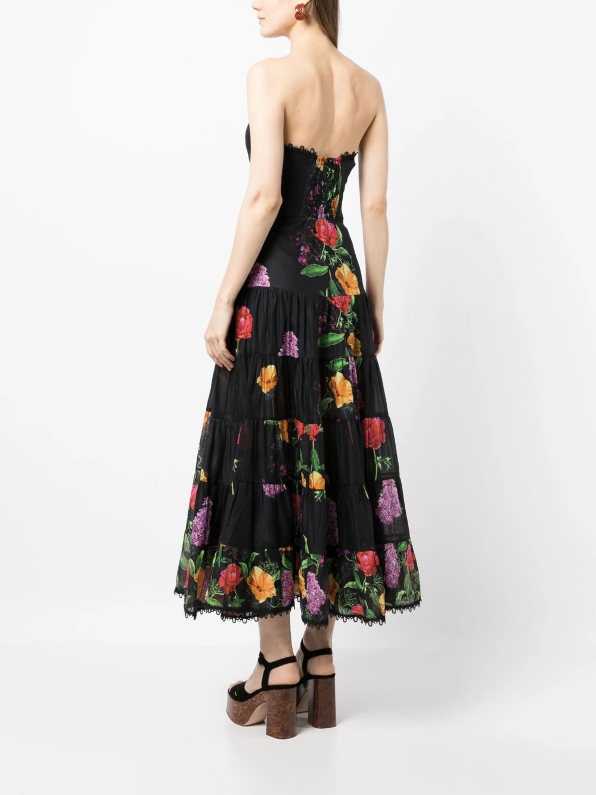 floral maxi dress