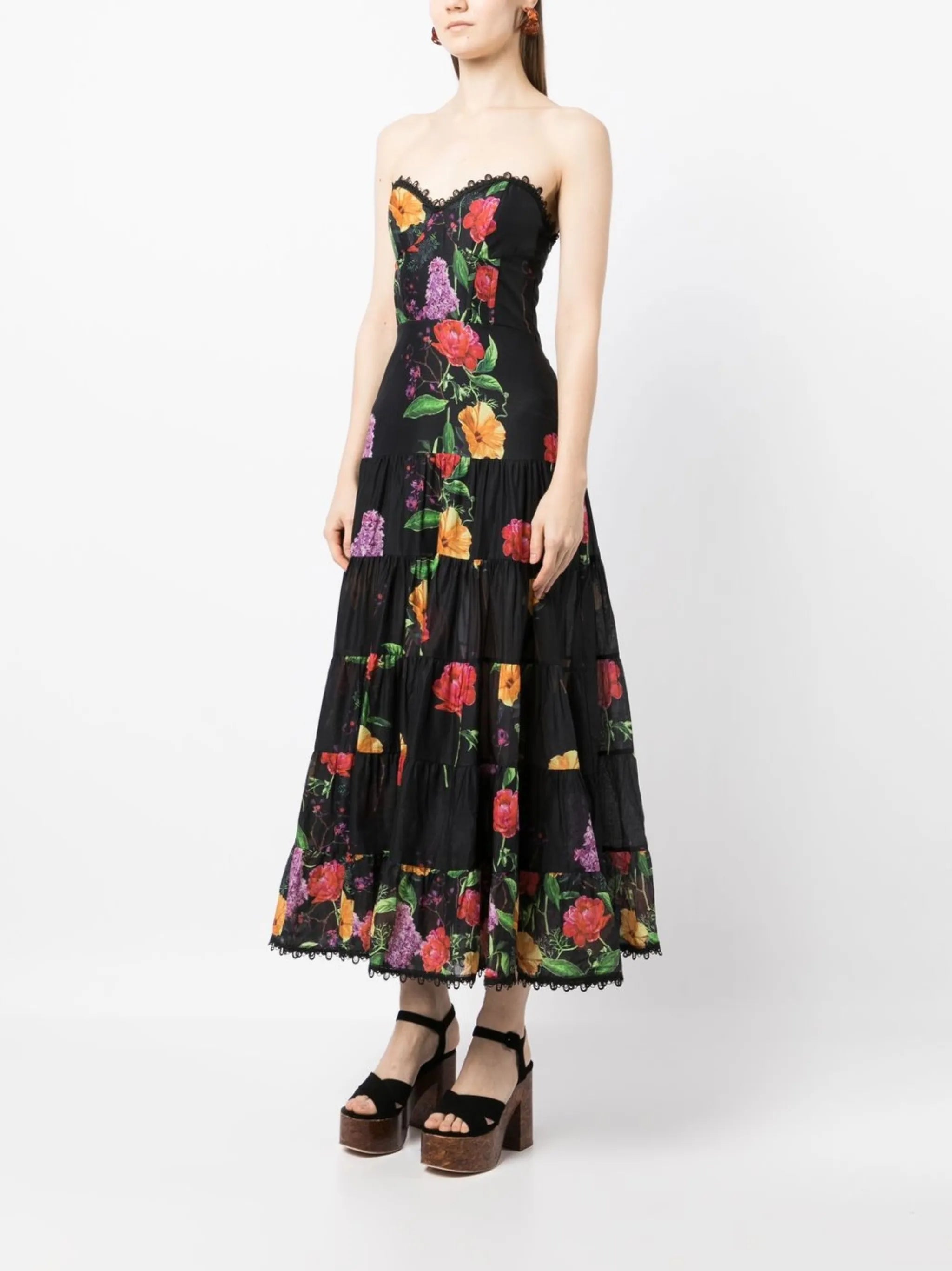 floral maxi dress