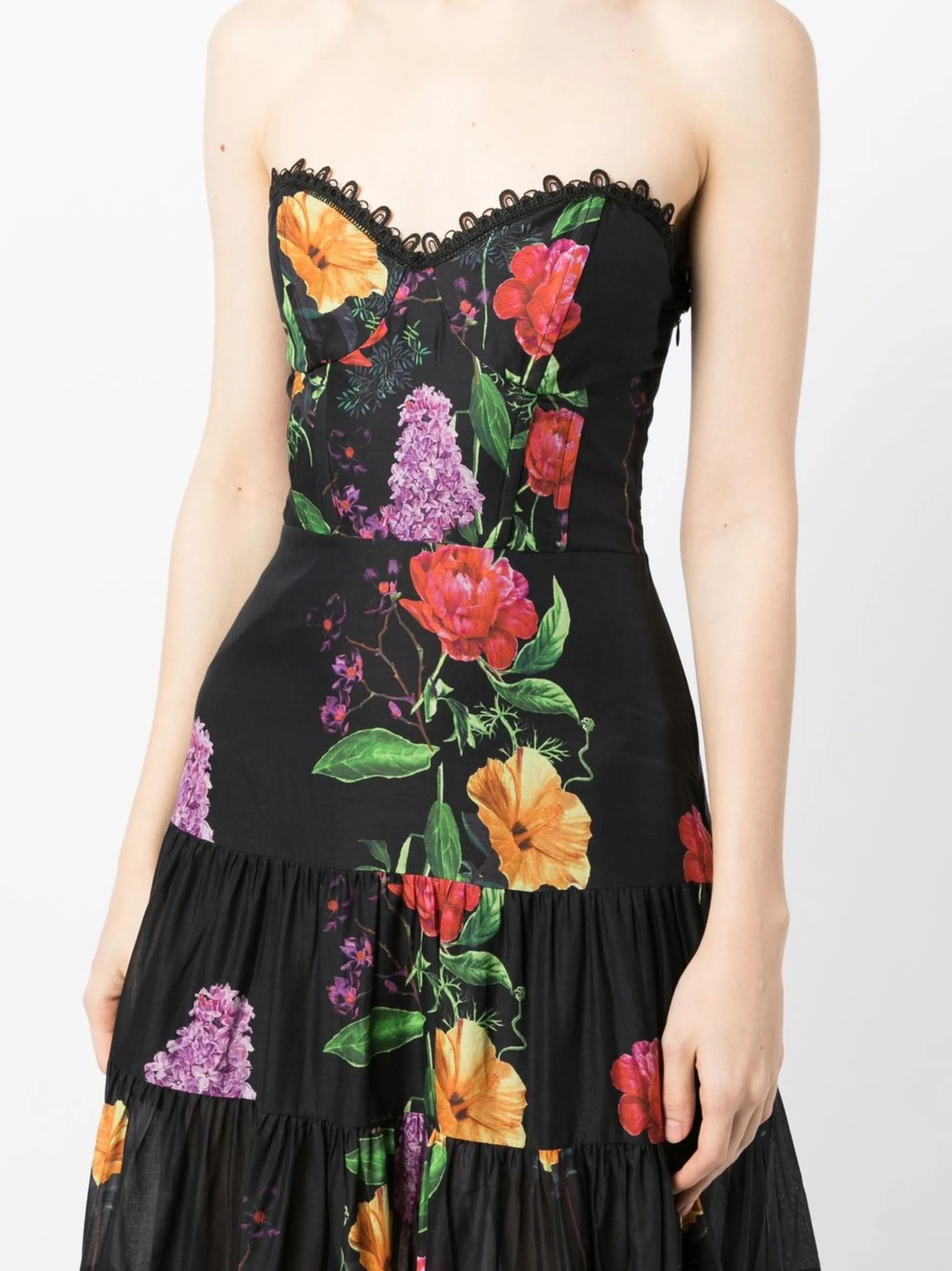 floral maxi dress