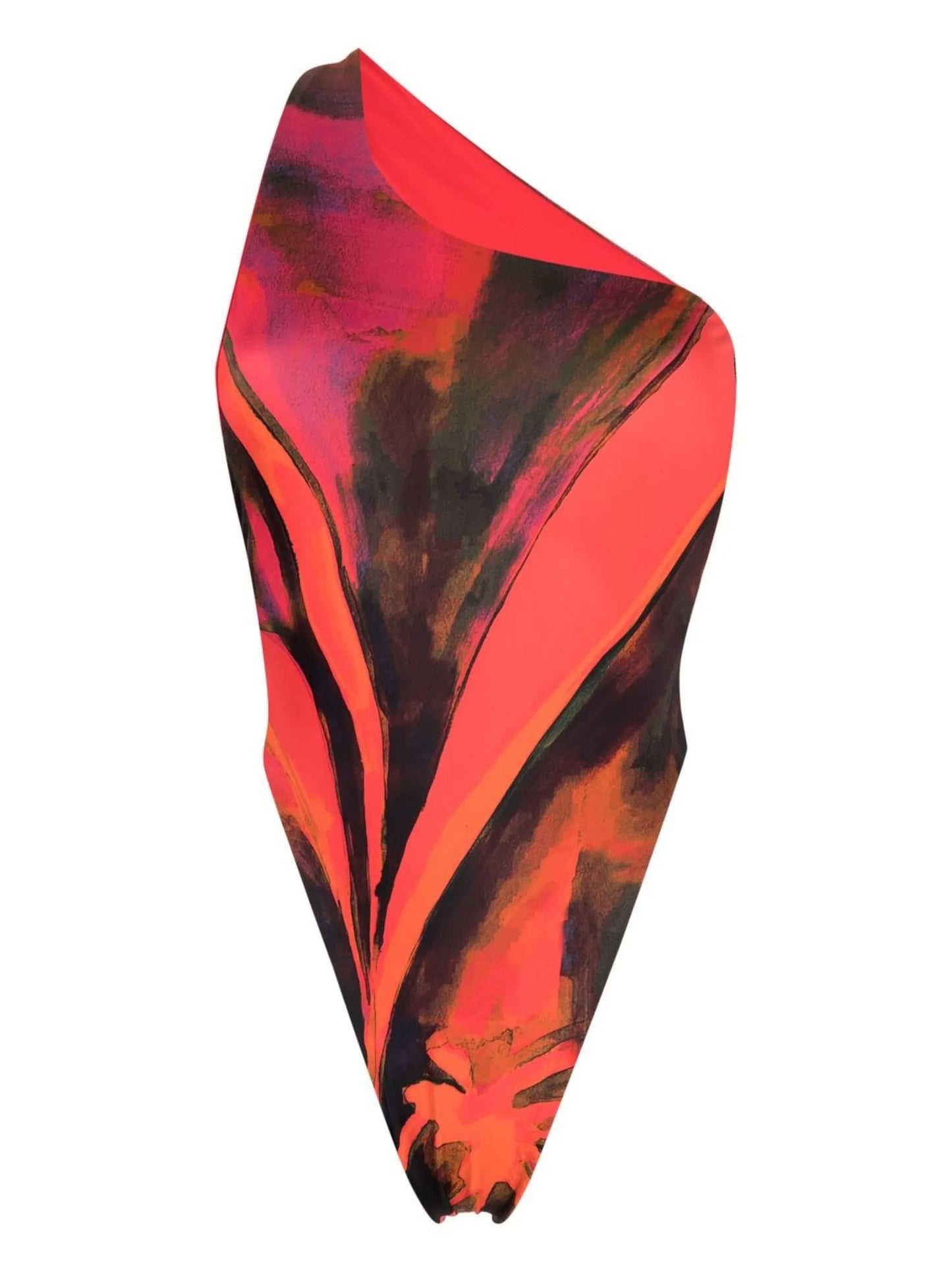 one-shoulder swimsuit