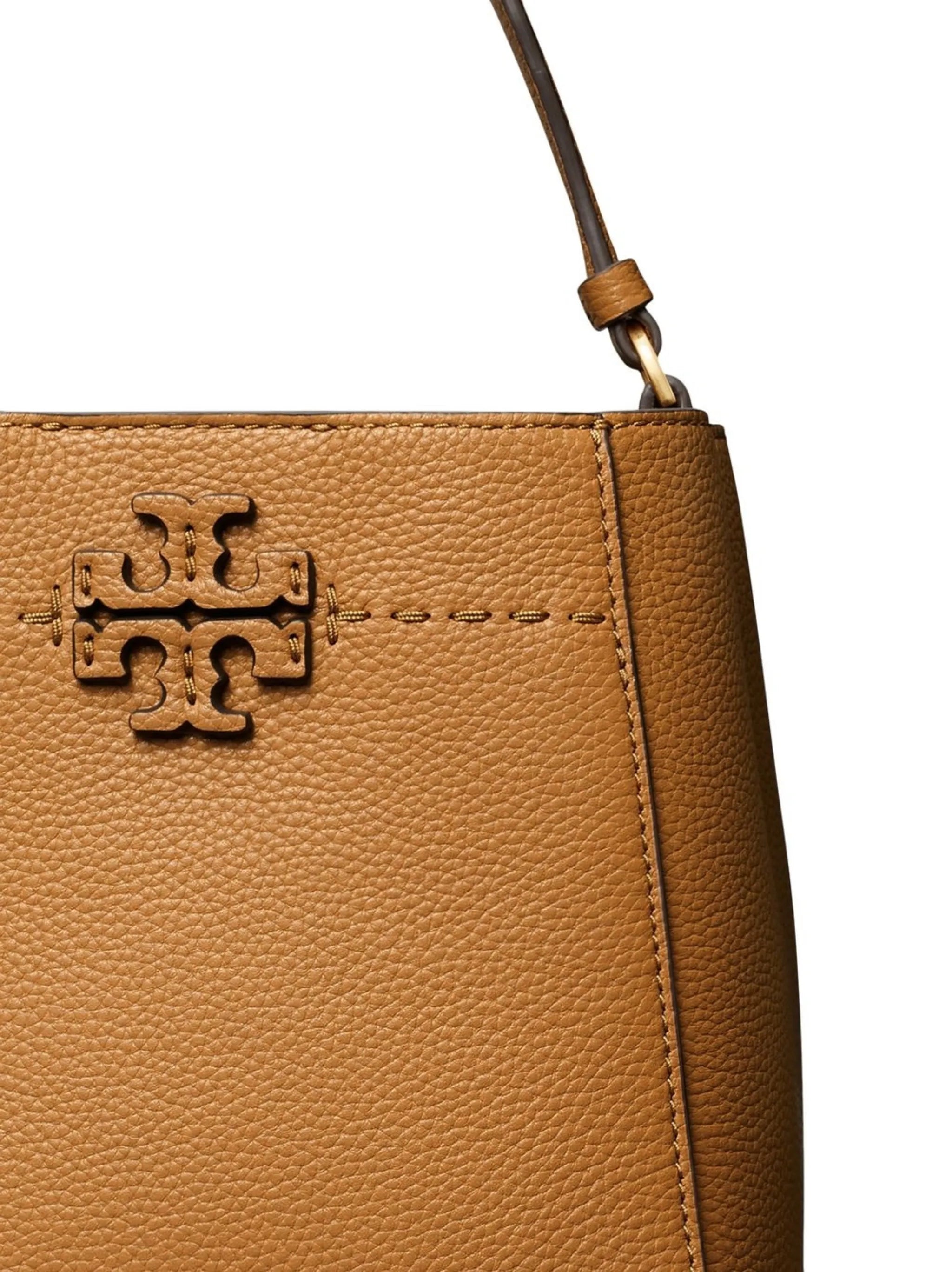 Mcgraw leather bucket bag