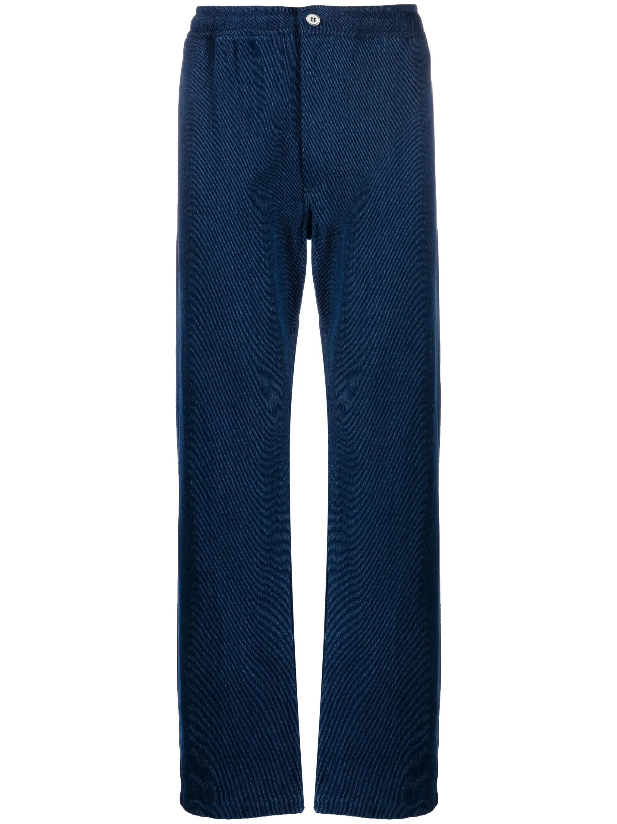 straight-leg corduroy trousers