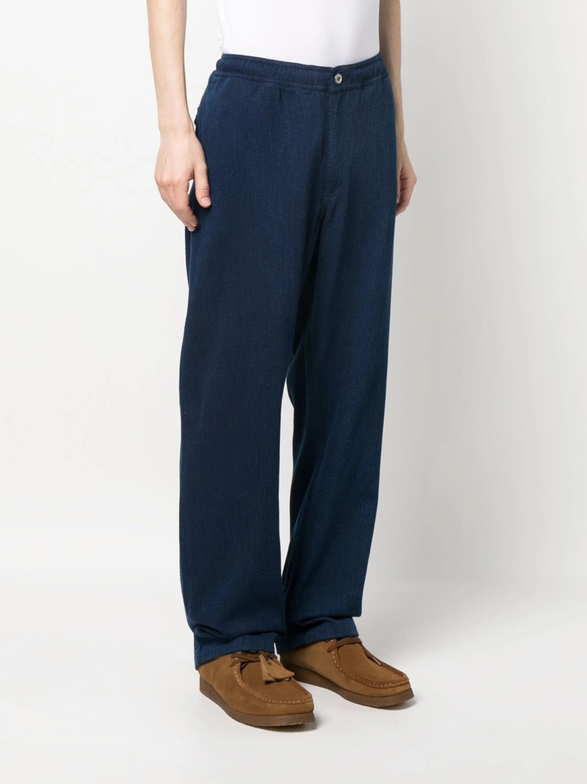 straight-leg corduroy trousers