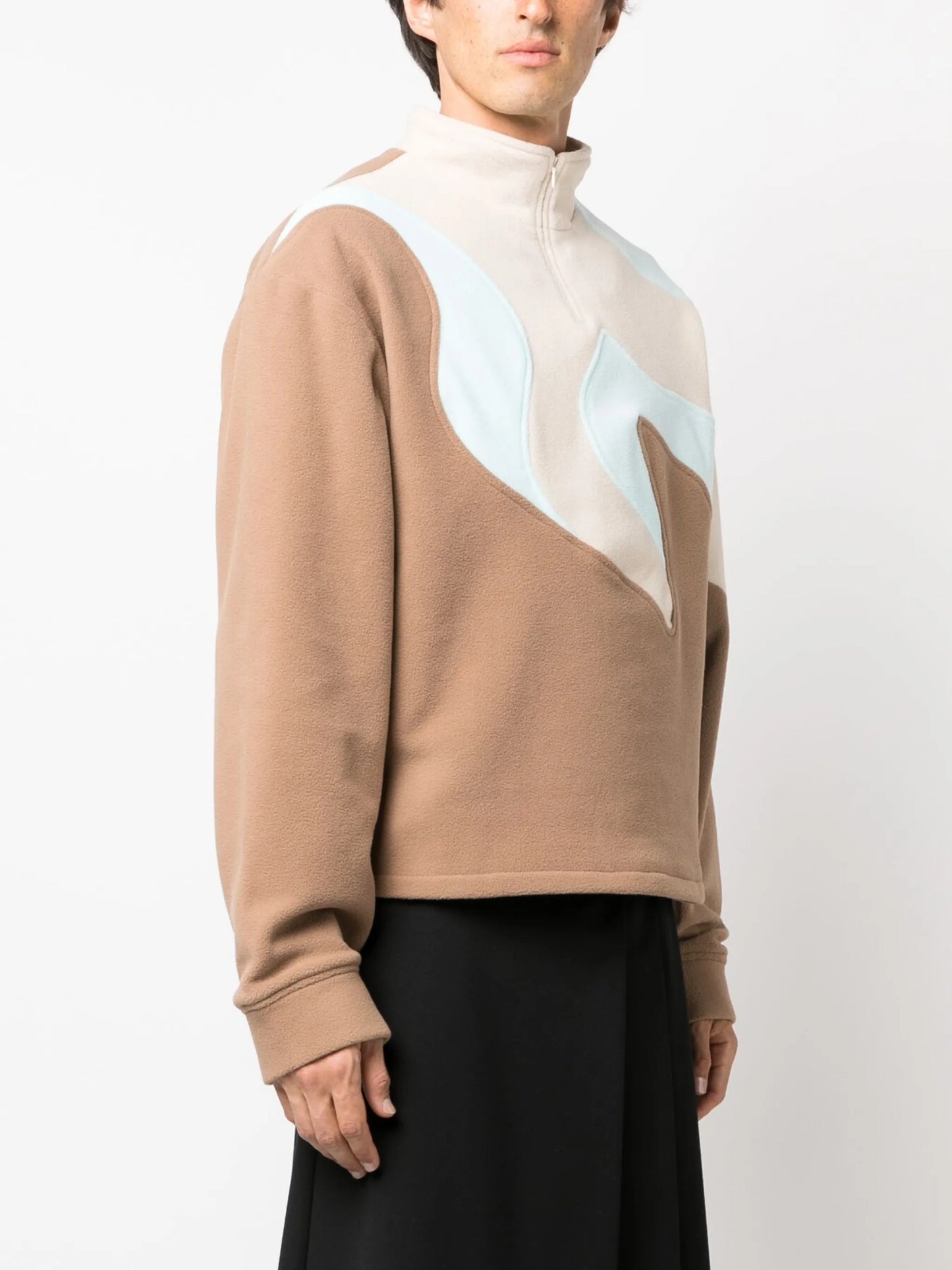 Okeefe panelled sweatshirt