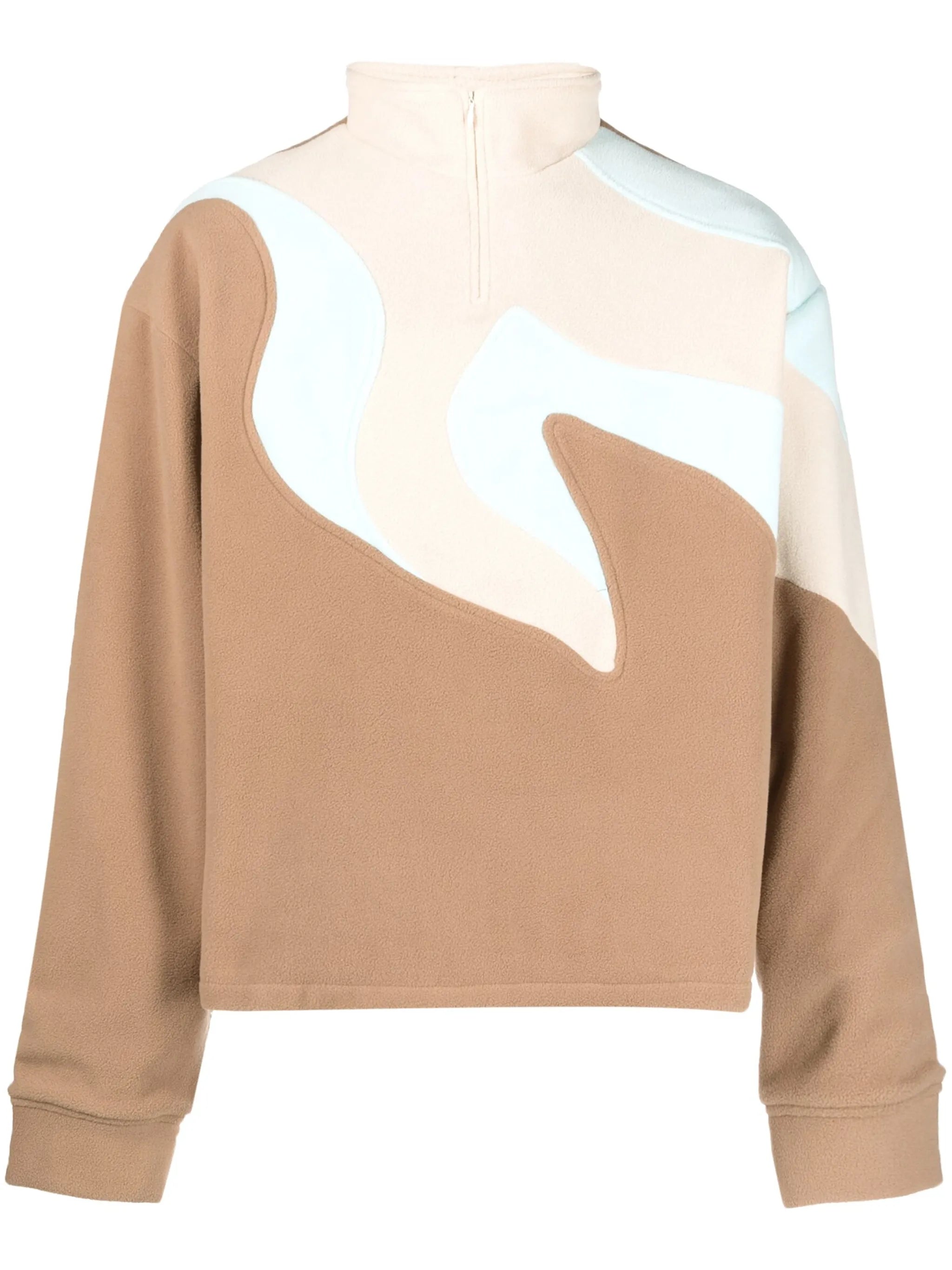 Okeefe panelled sweatshirt