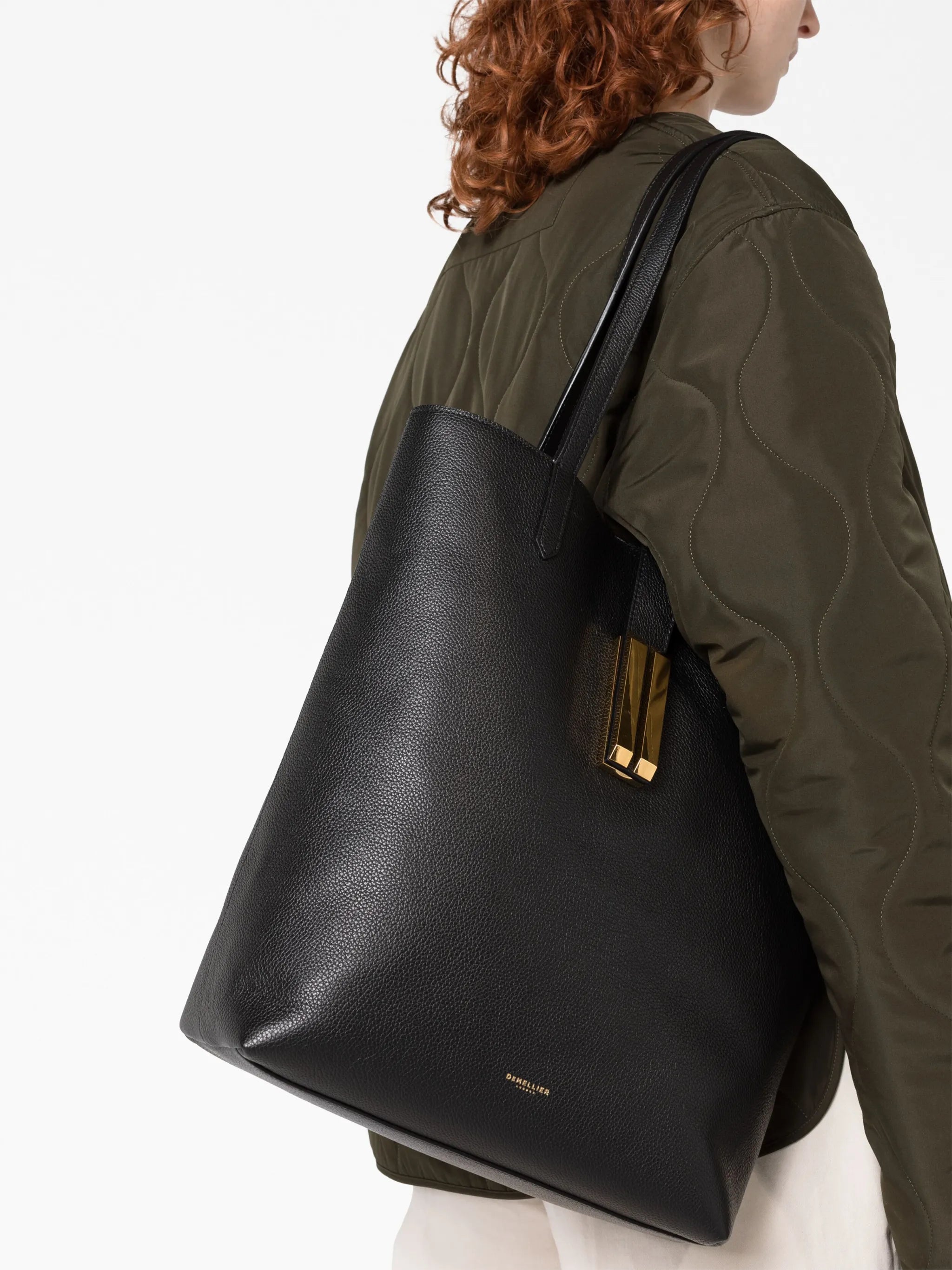 Vancouver leather tote bag