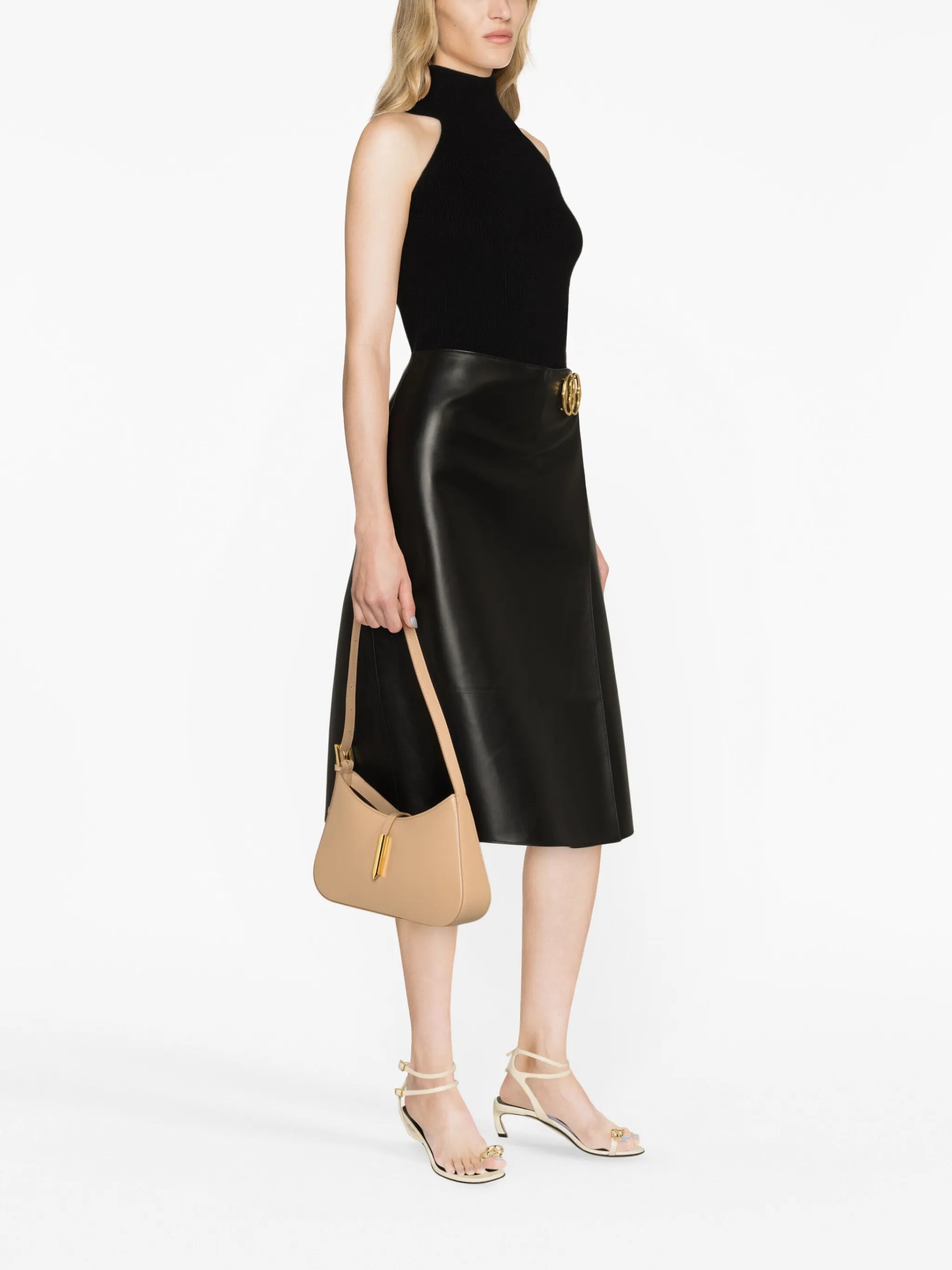 Tokyo leather shoulder bag