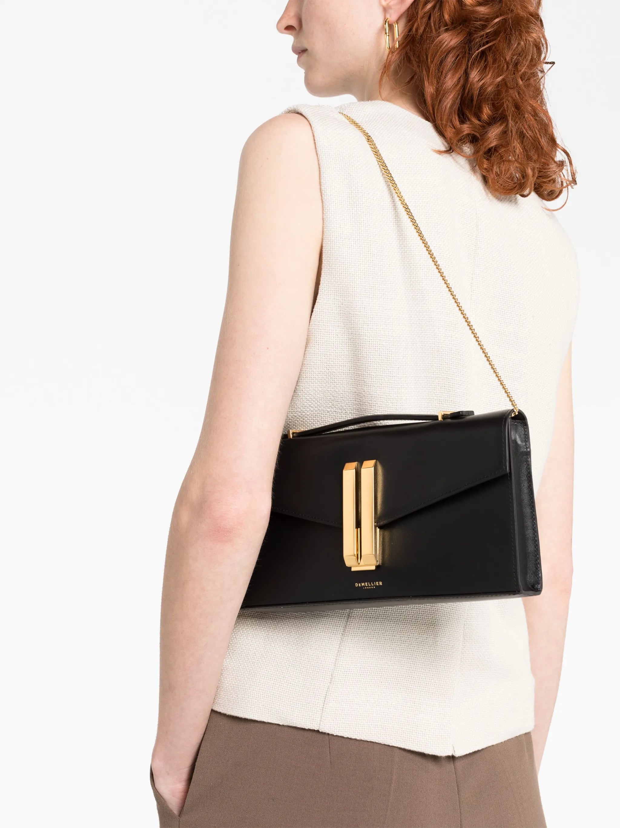 Vancouver leather clutch bag