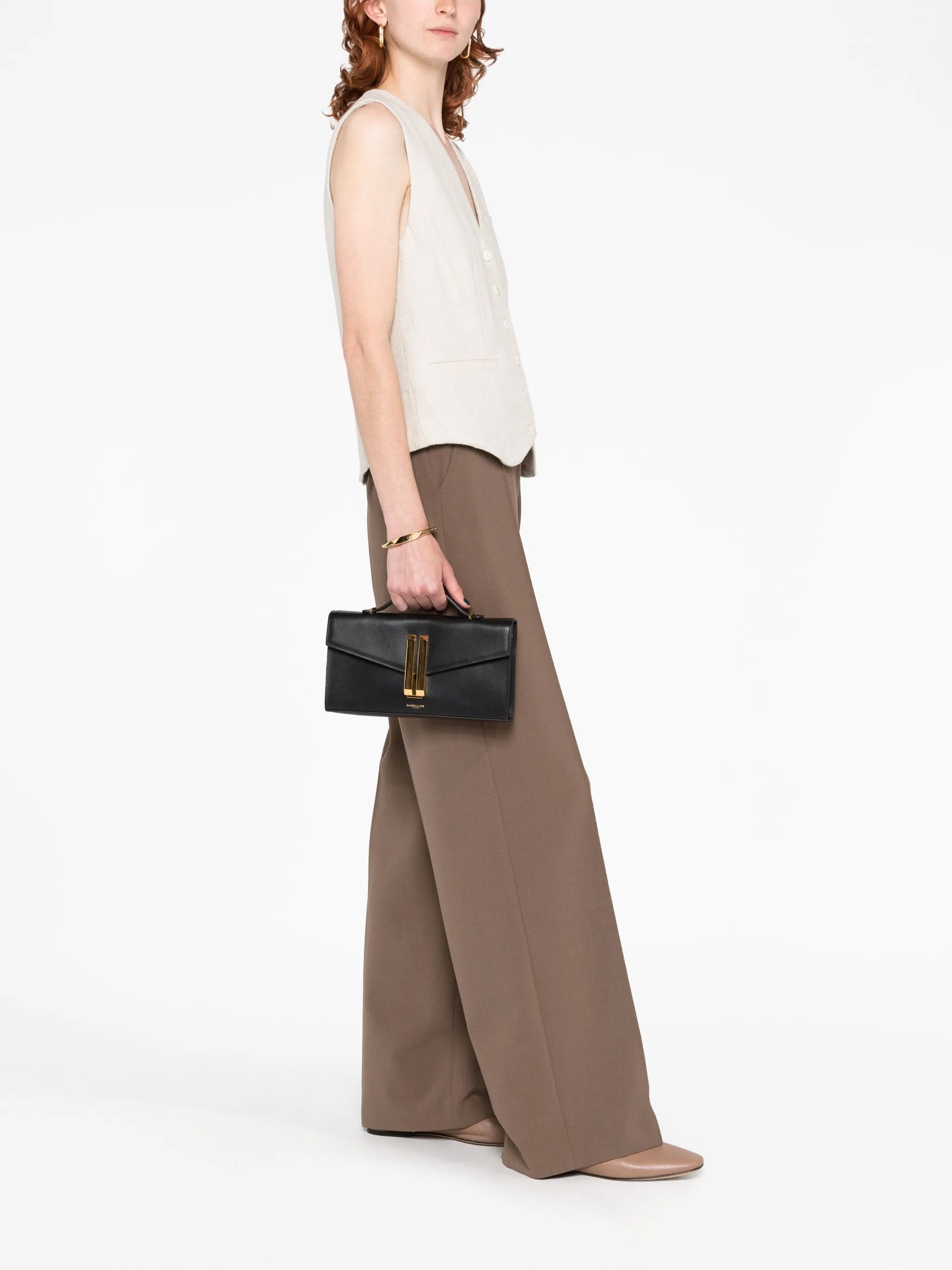 Vancouver leather clutch bag