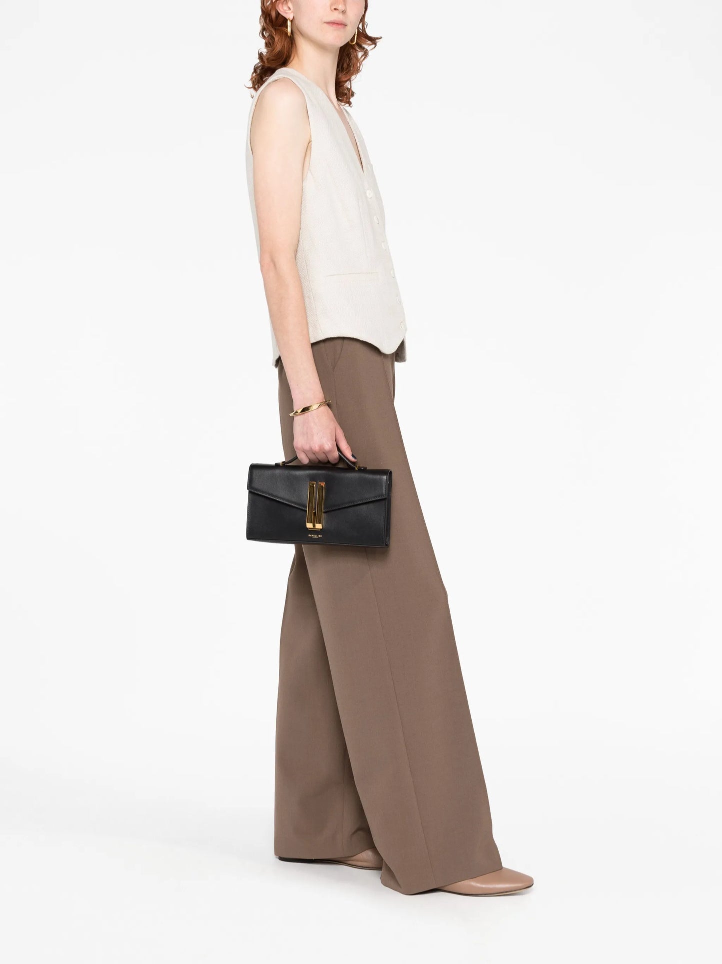 Vancouver leather clutch bag