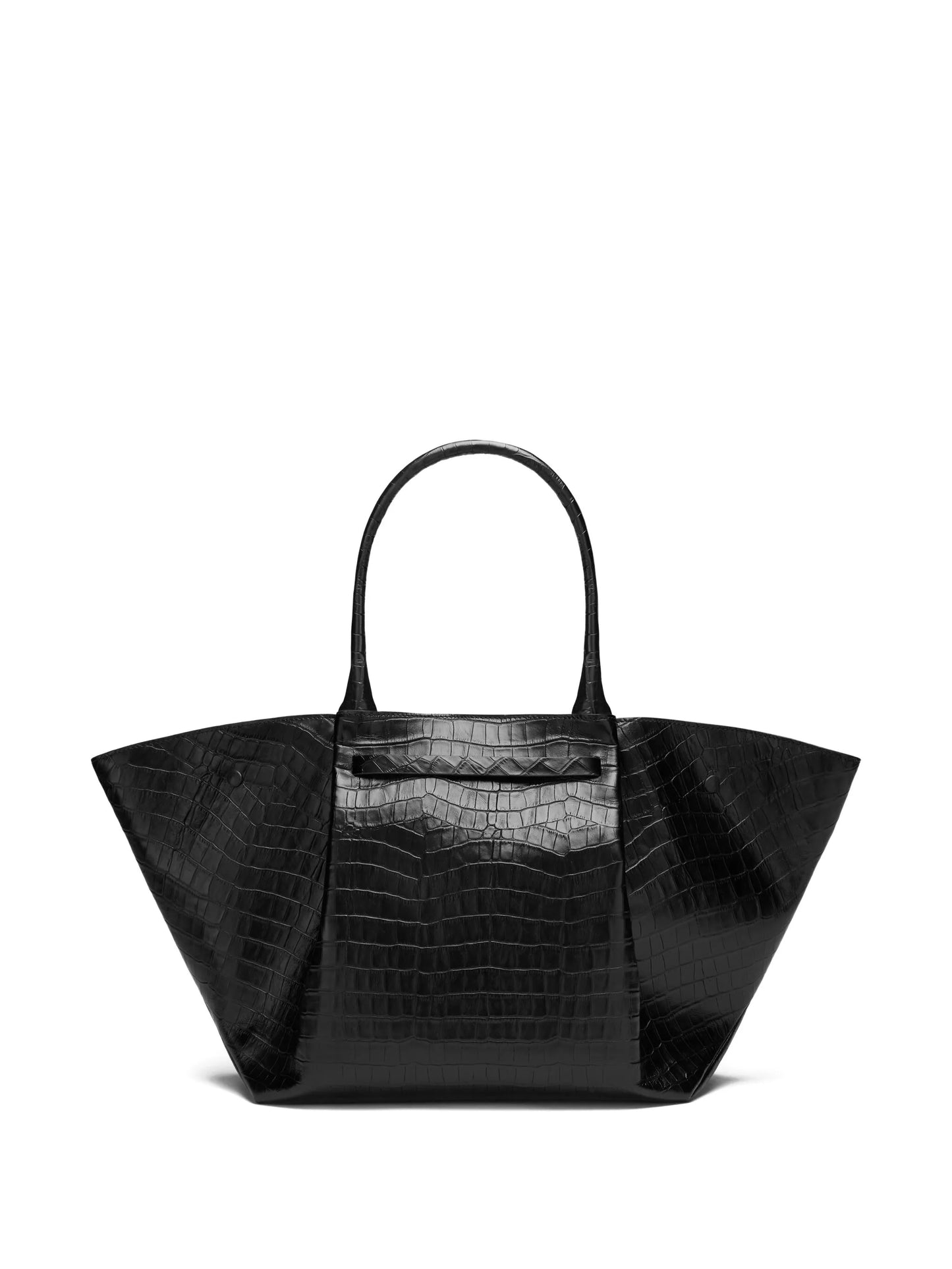 The New York croc-embossed tote bag