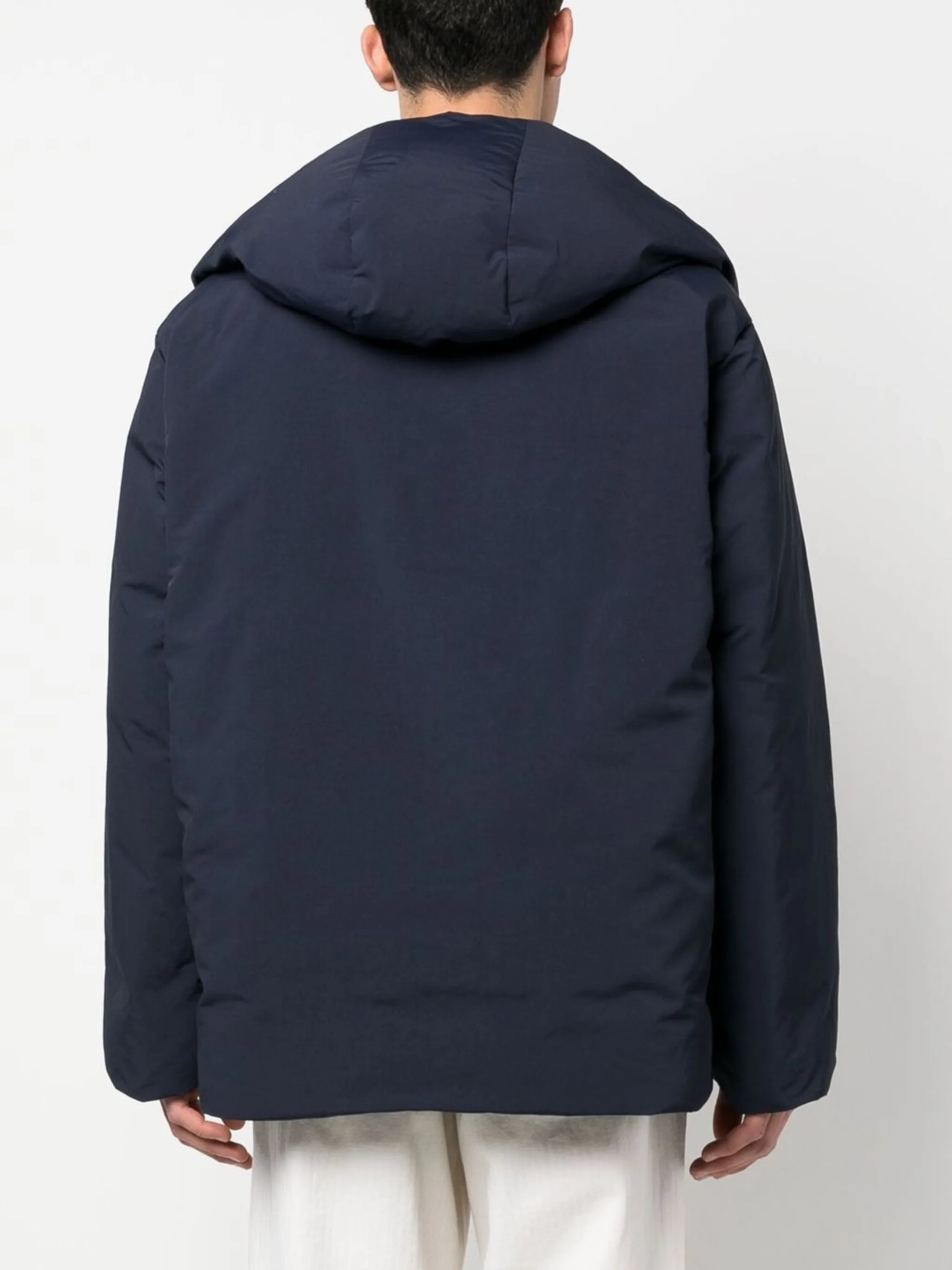 hooded down jacket