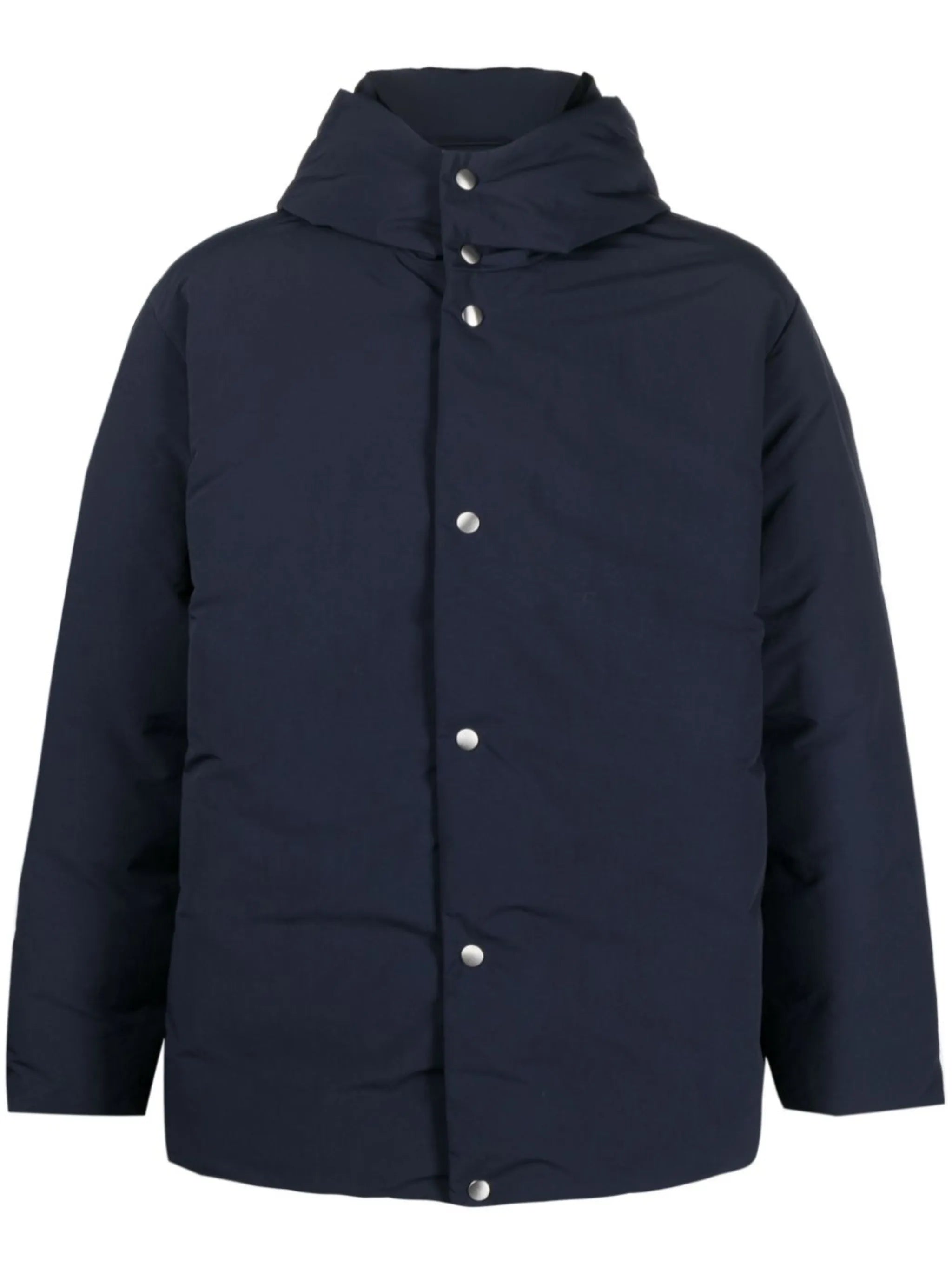 hooded down jacket
