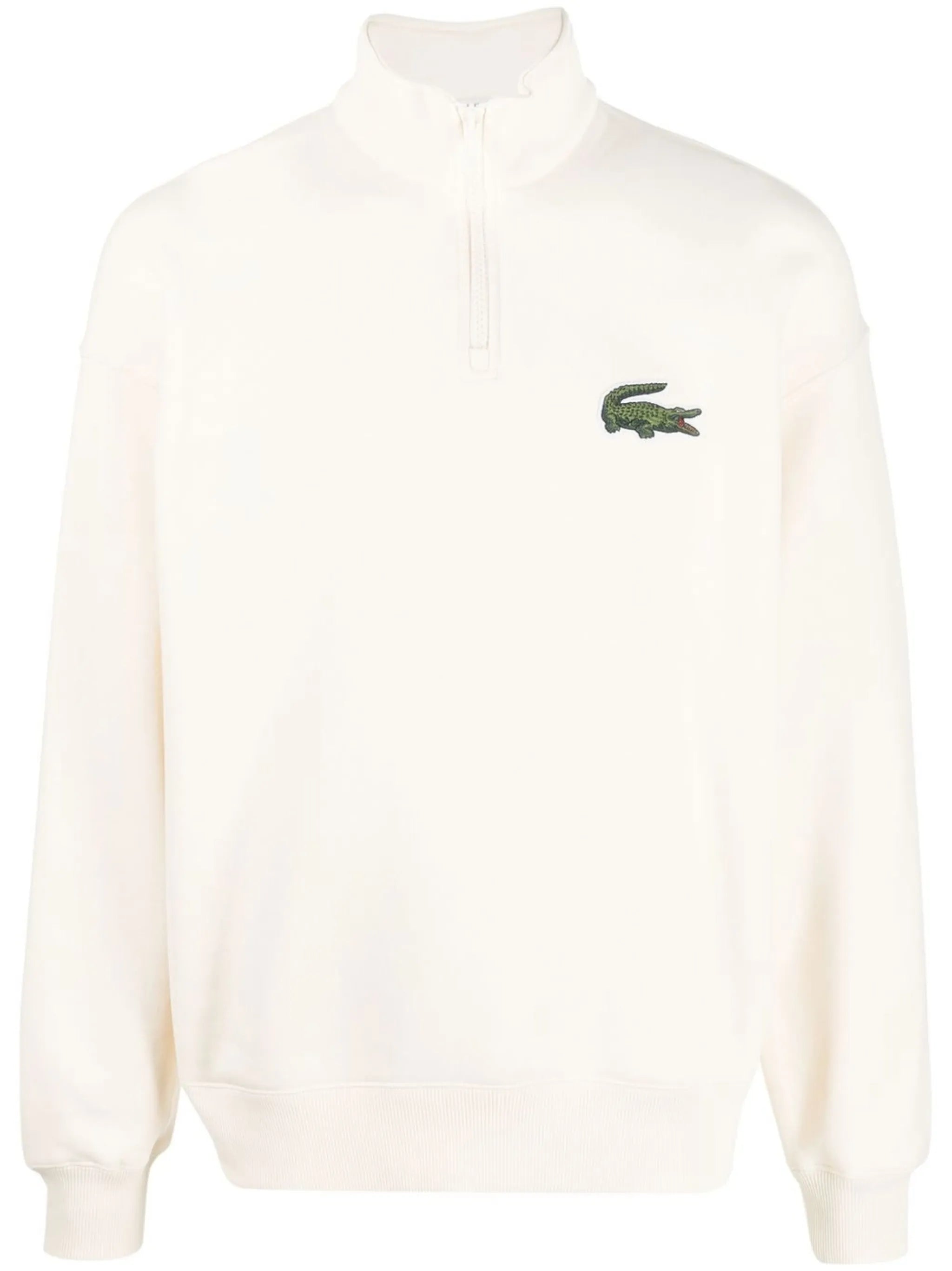 logo-patch high-neck sweatshirt