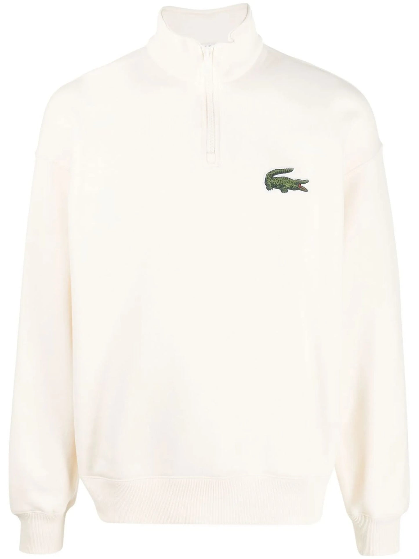 logo-patch high-neck sweatshirt