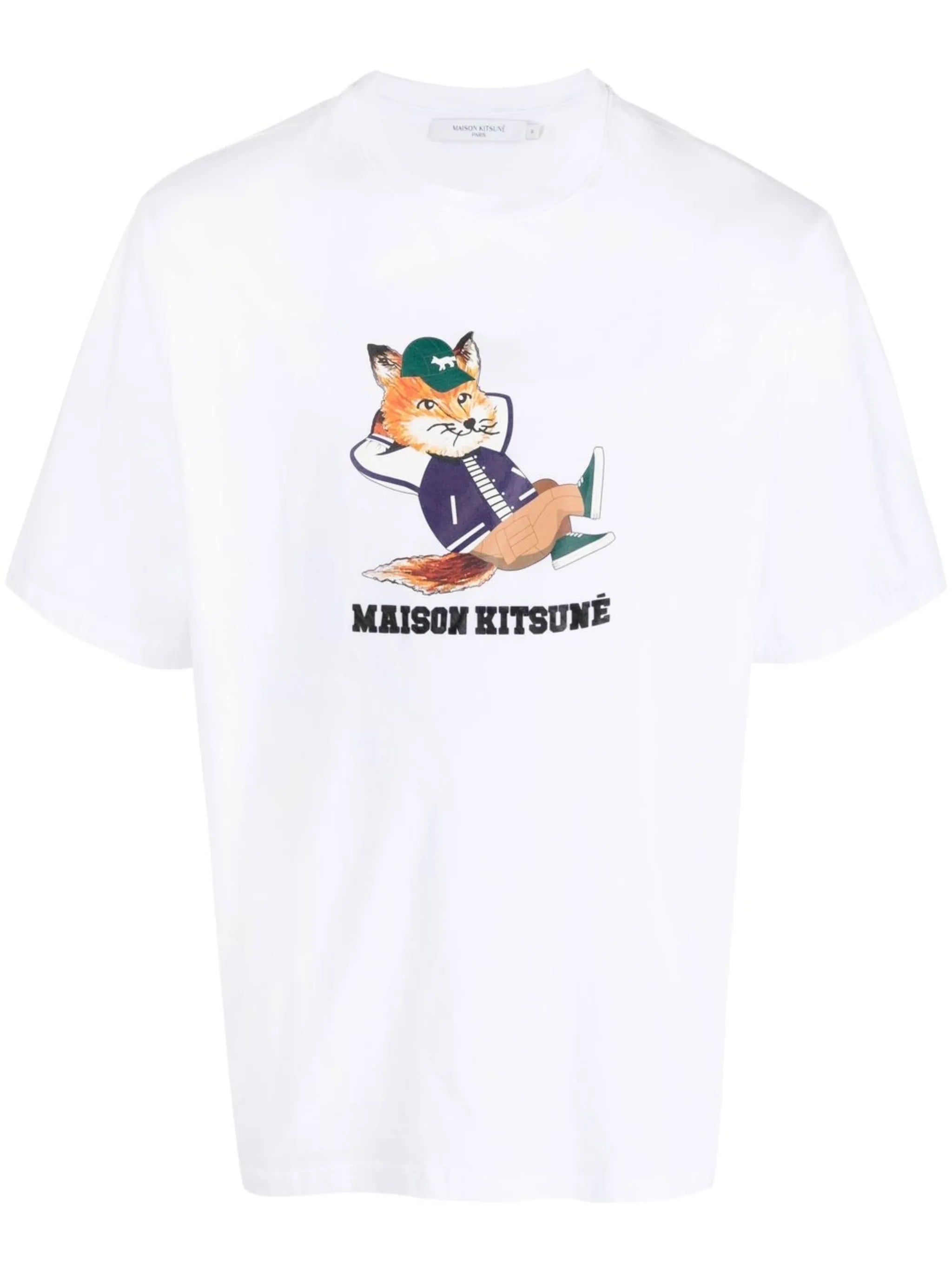 logo-print cotton T-shirt