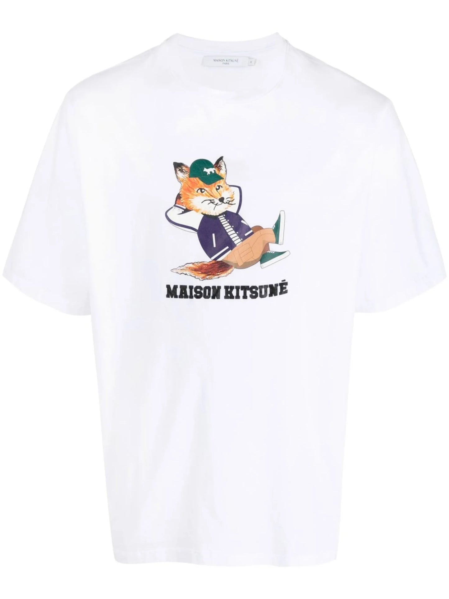 logo-print cotton T-shirt