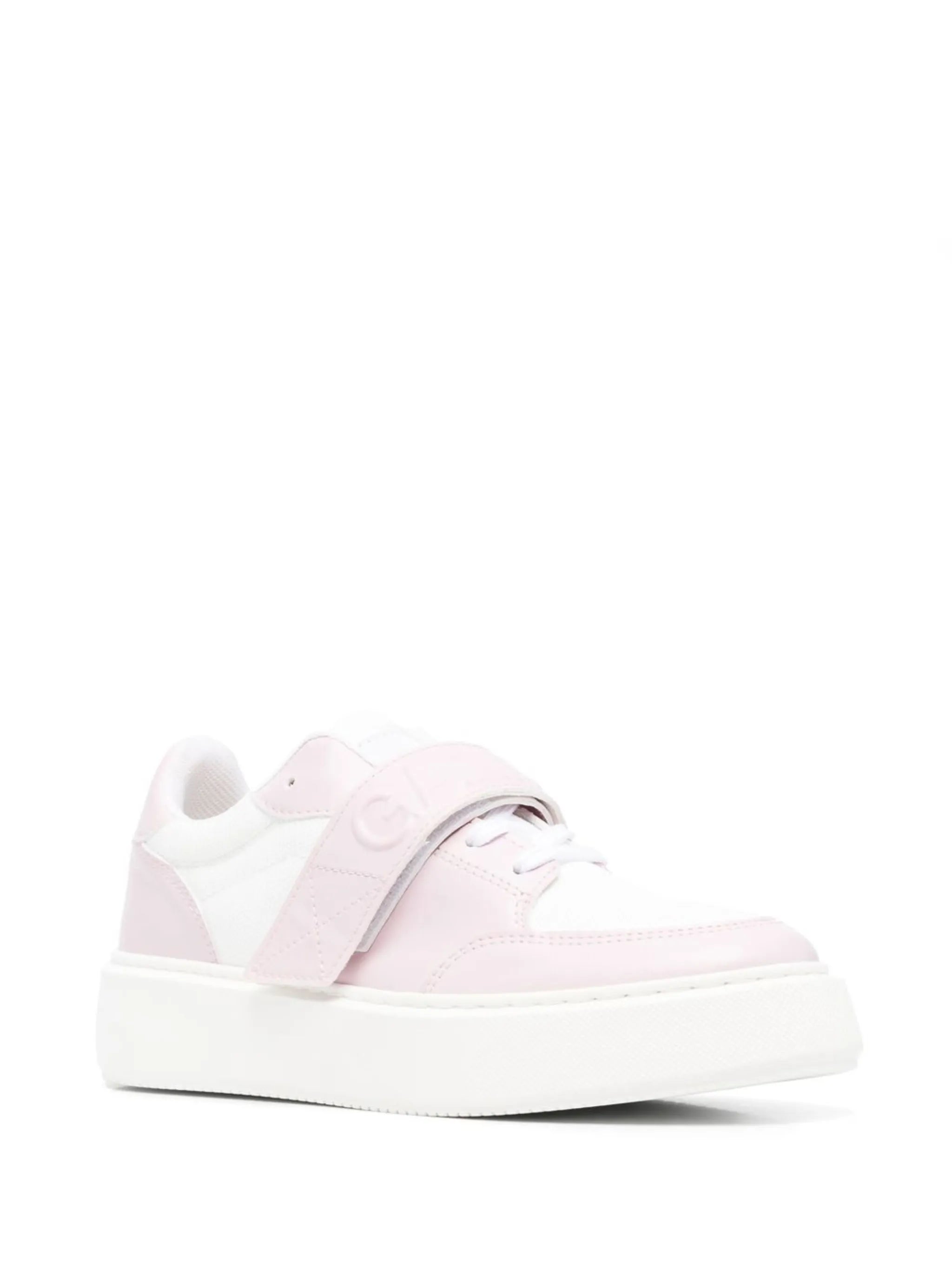 touch-strap low-top sneakers