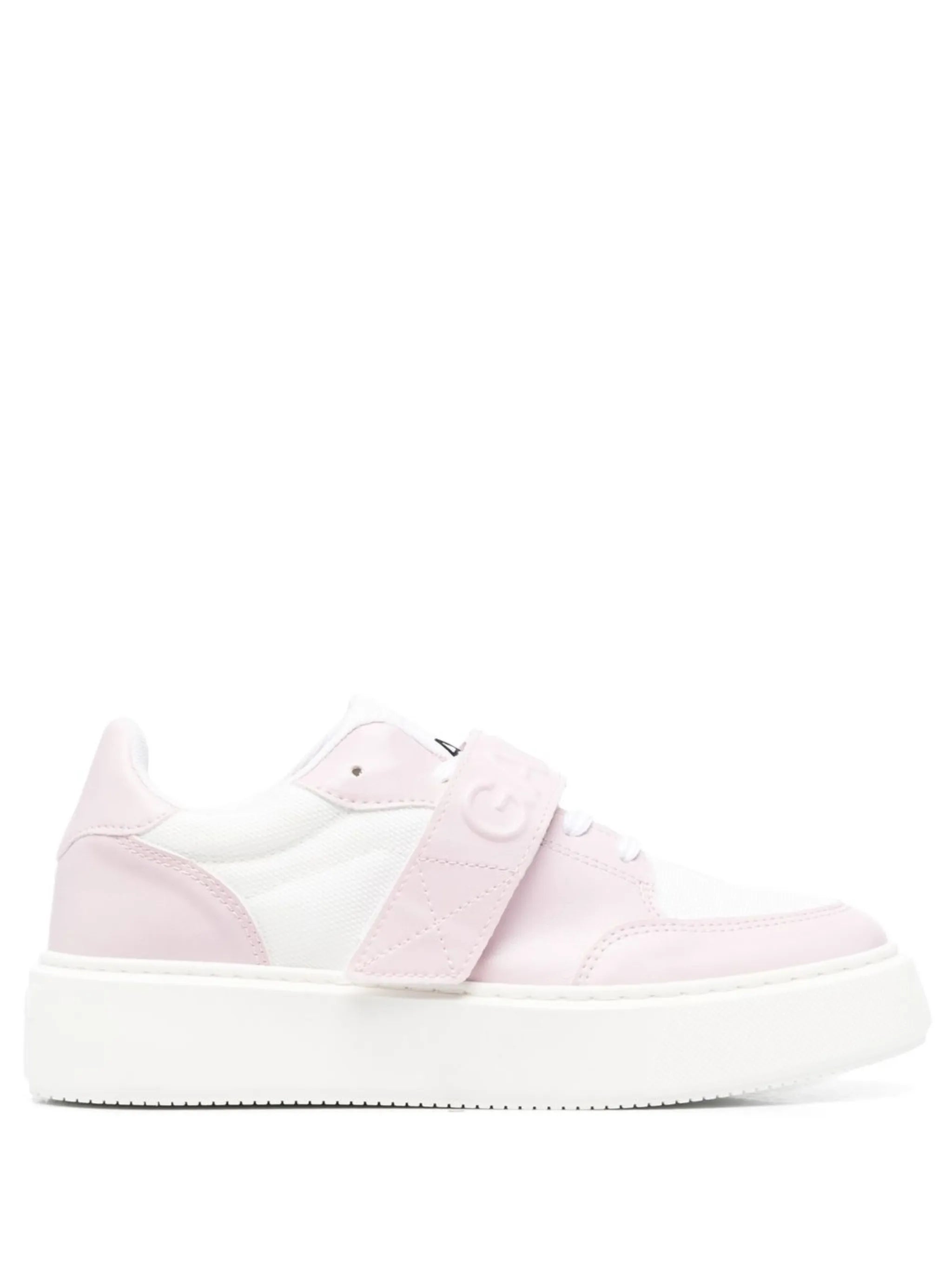 touch-strap low-top sneakers
