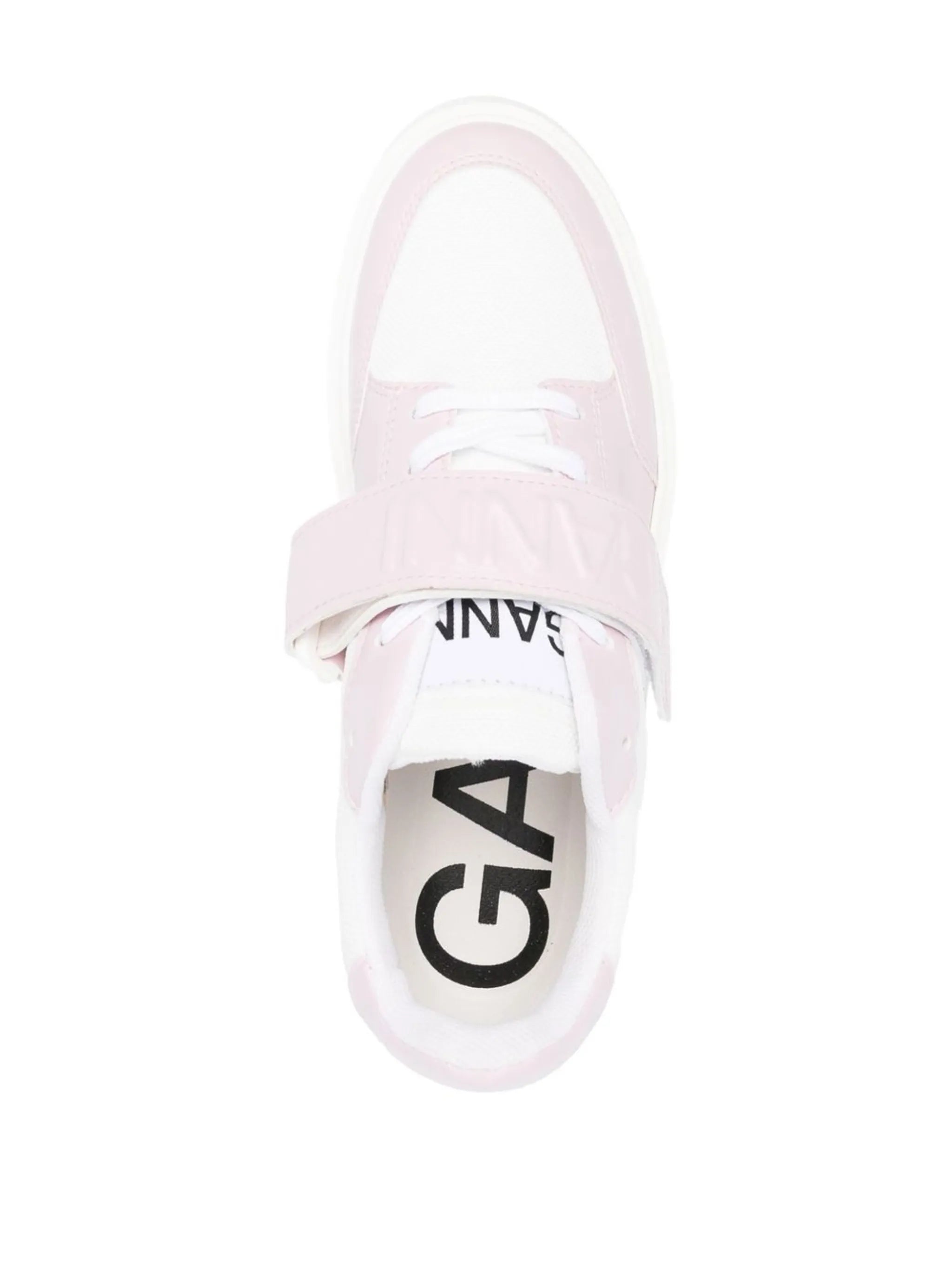 touch-strap low-top sneakers
