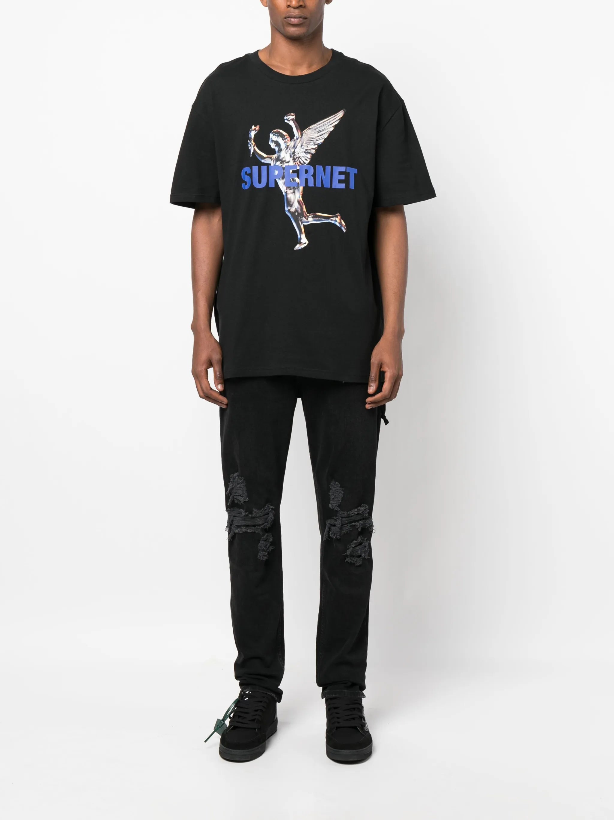 logo-print short-sleeve T-shirt