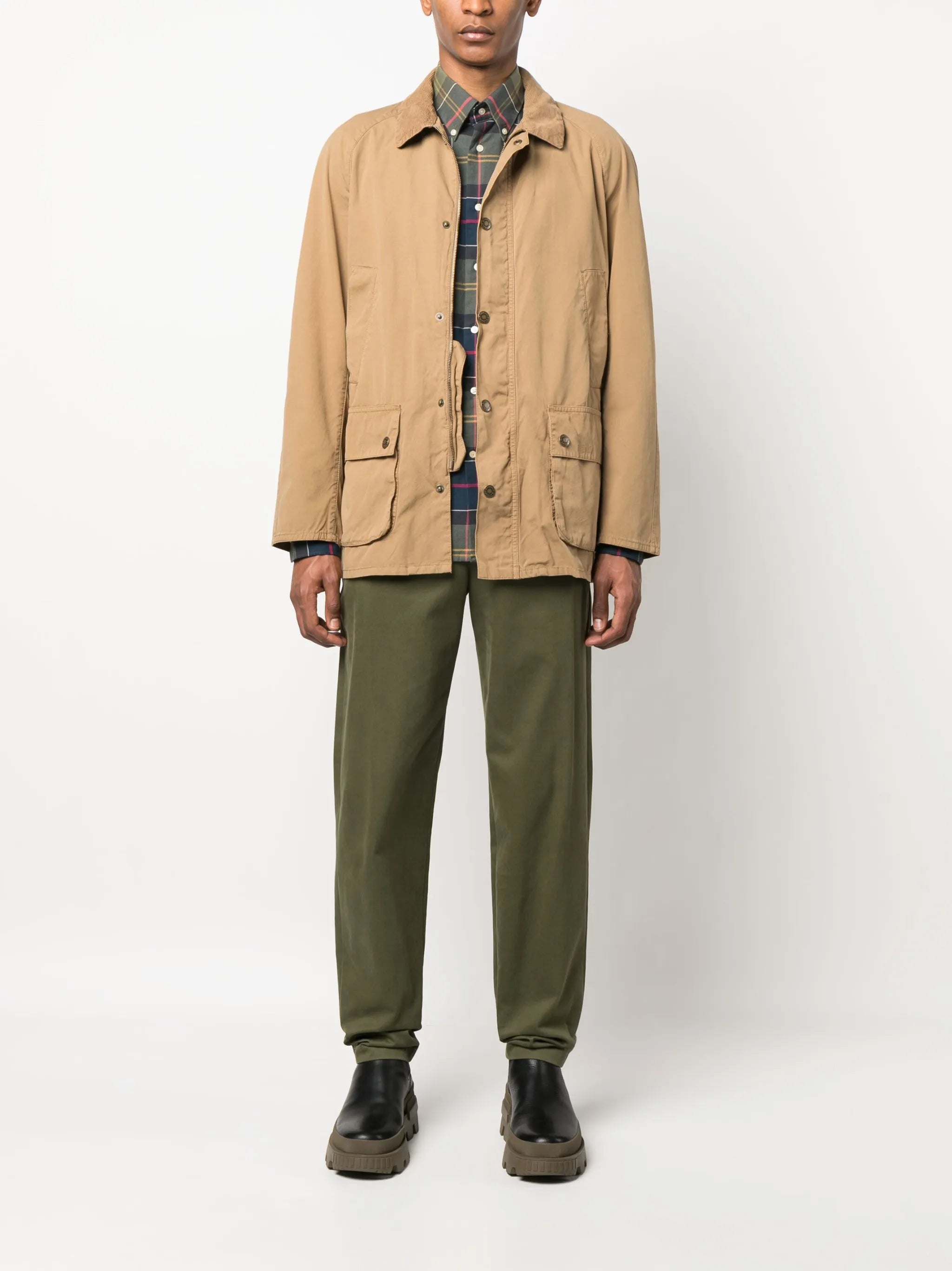 button-up shirt jacket