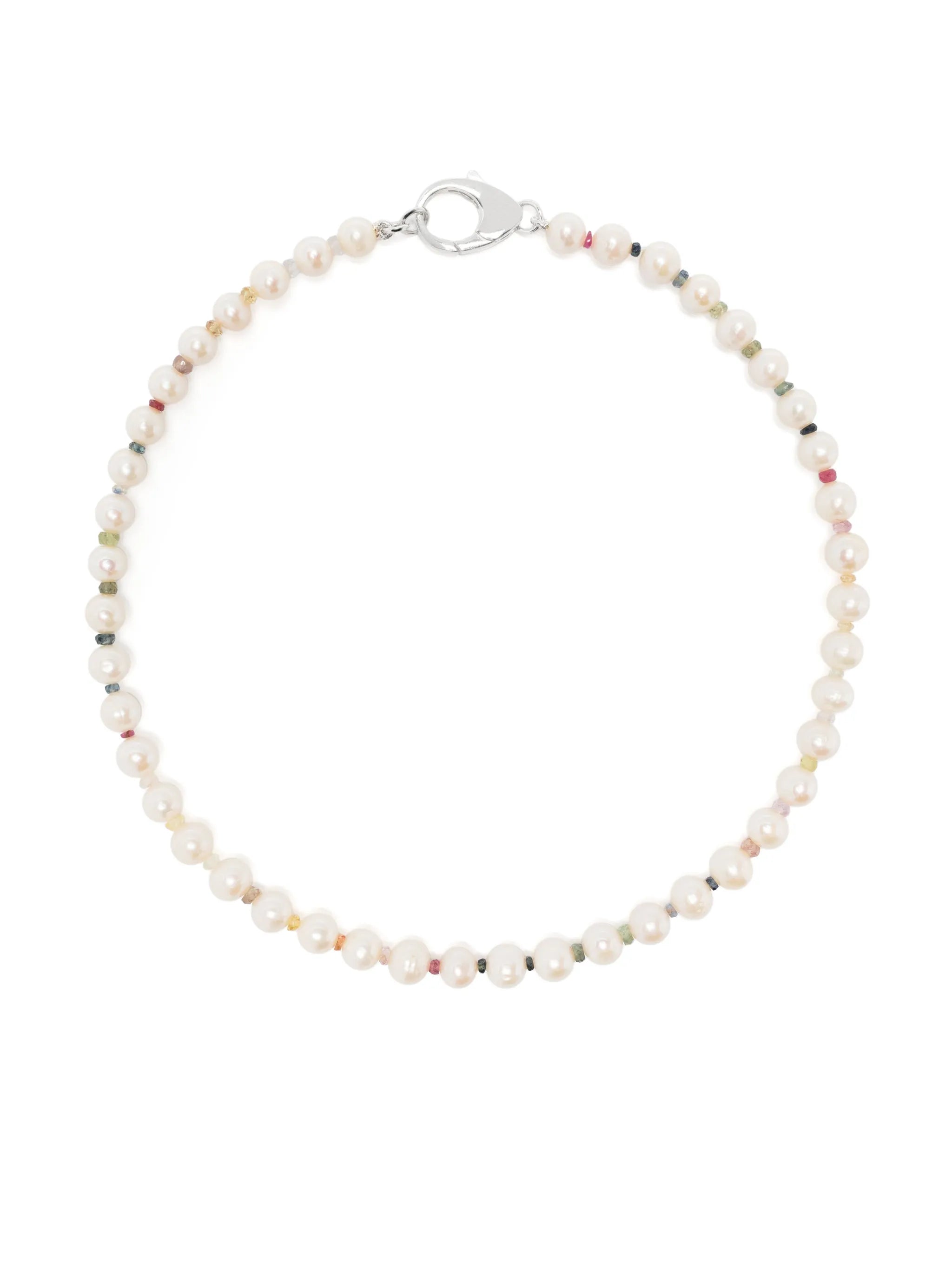 beaded pearl necklace