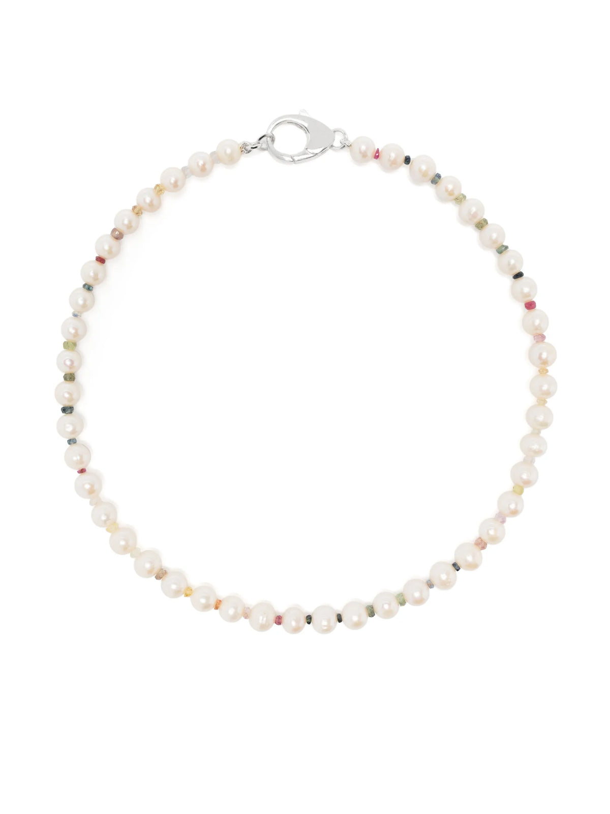 beaded pearl necklace