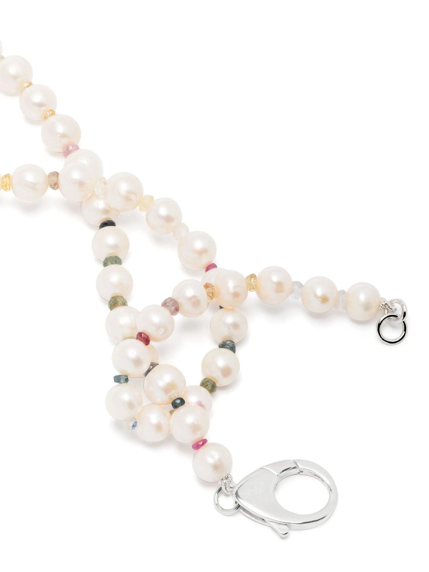 beaded pearl necklace