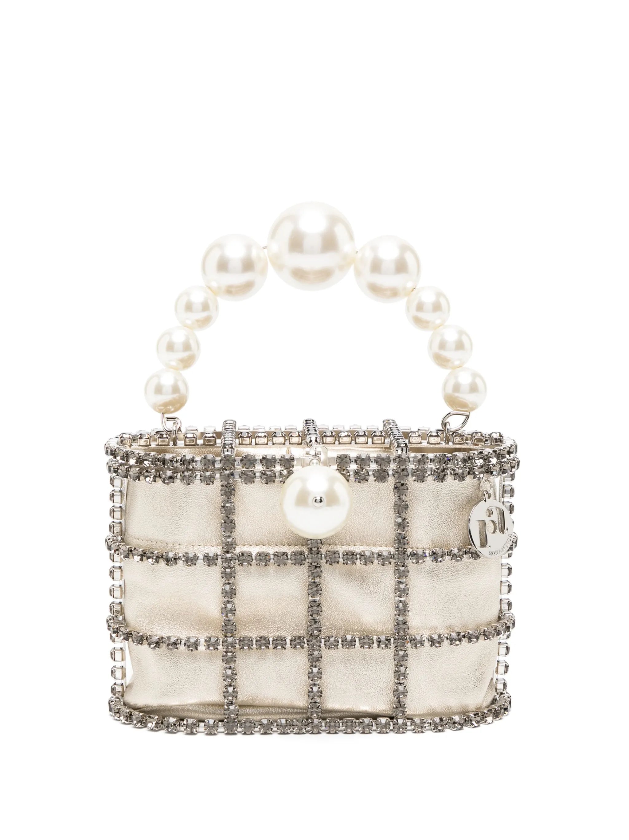 Holli crystal-embellished tote bag