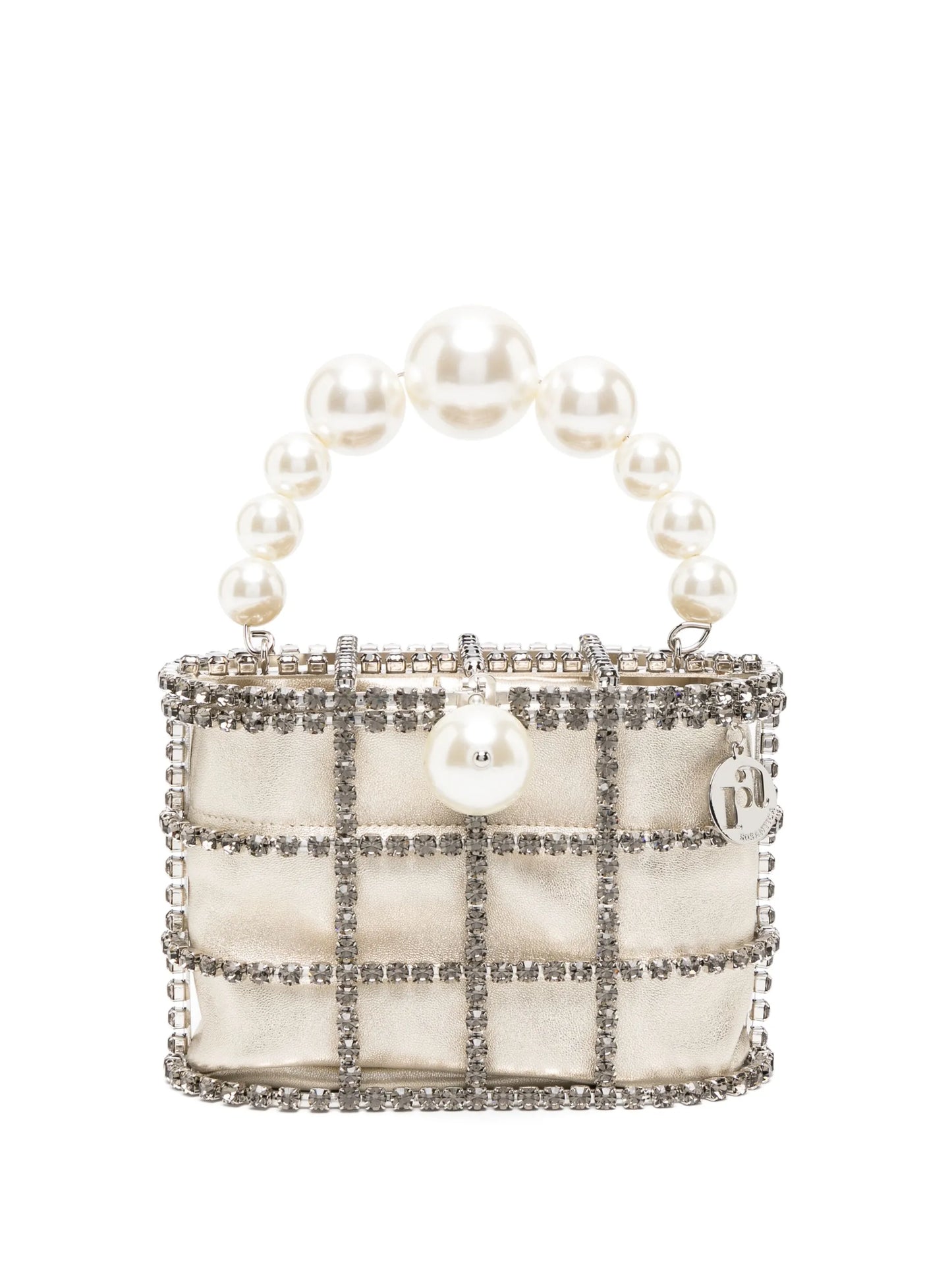 Holli crystal-embellished tote bag
