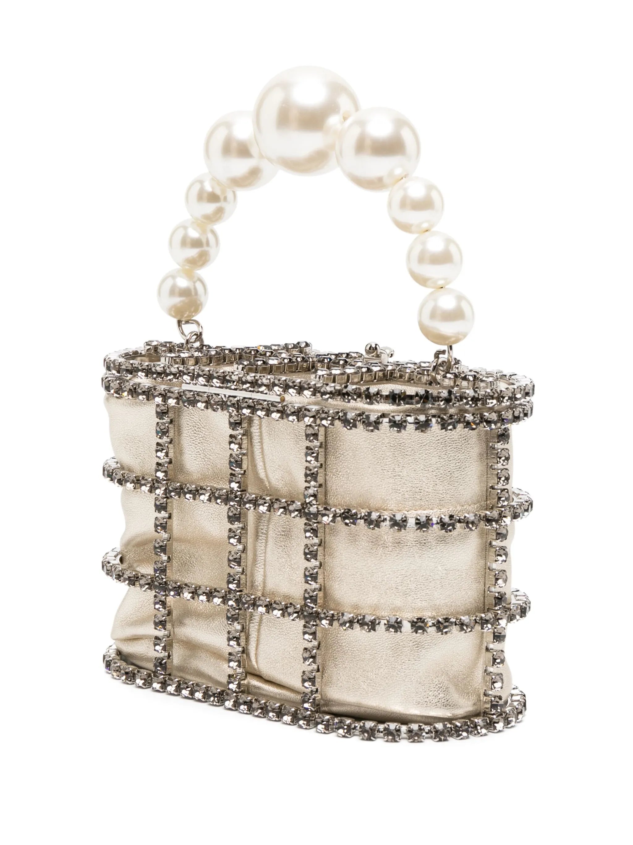 Holli crystal-embellished tote bag