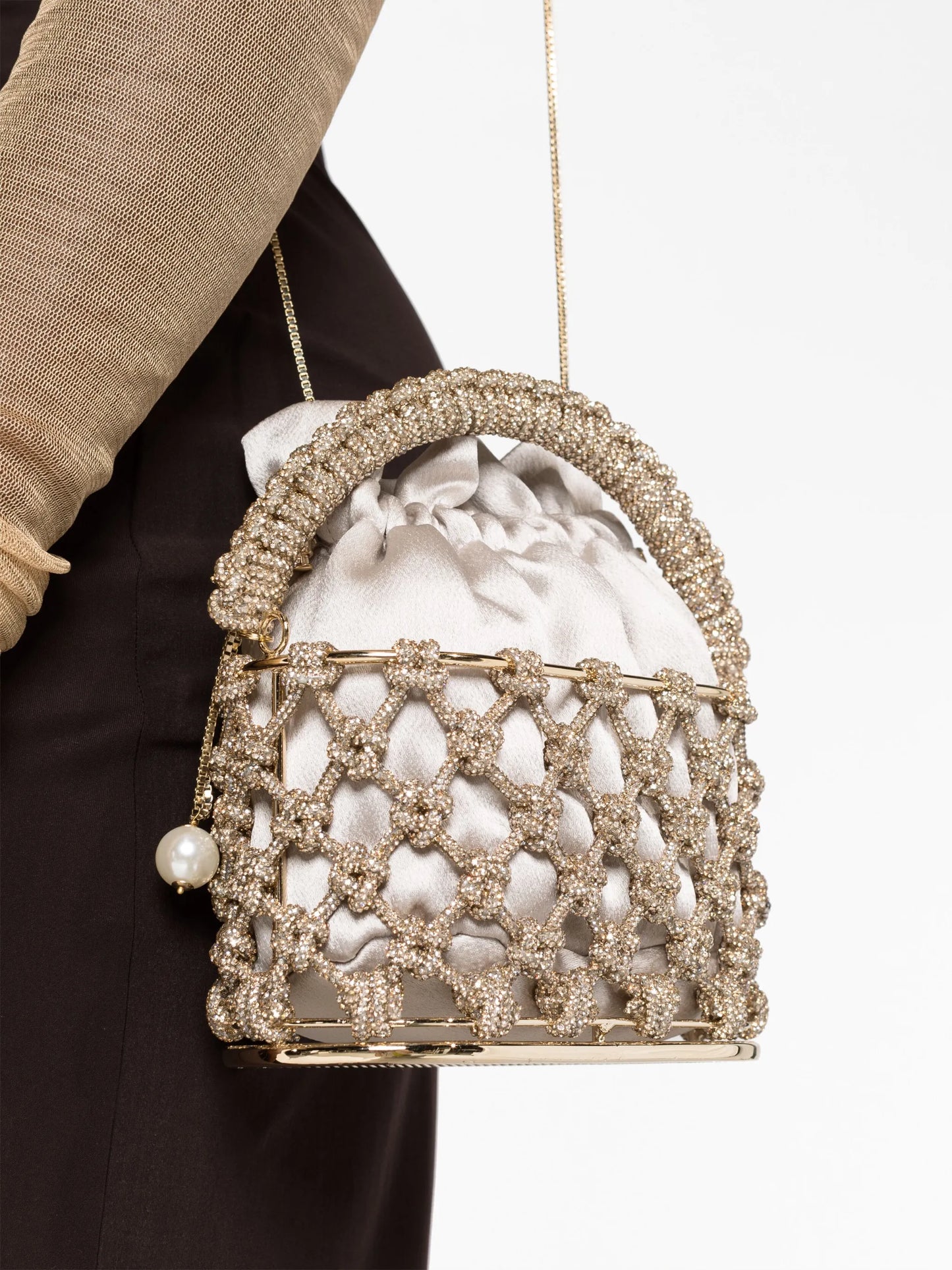 mini Holli Nodi embellished tote bag