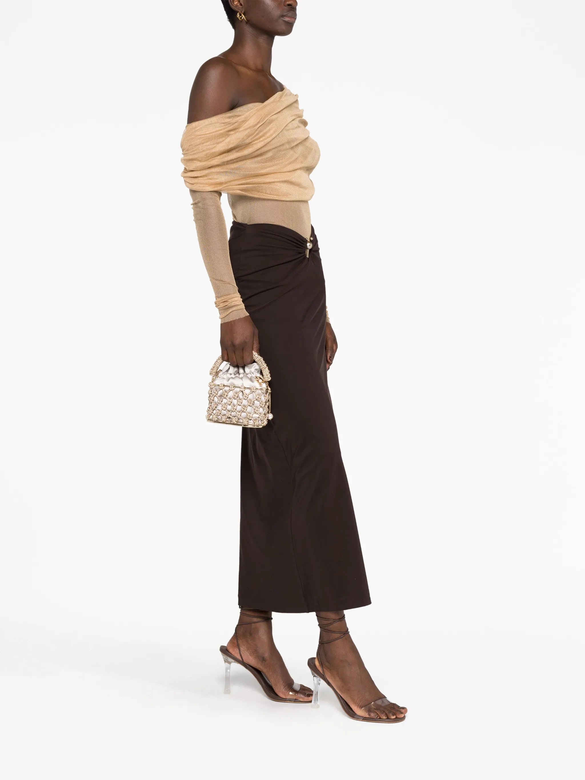 mini Holli Nodi embellished tote bag