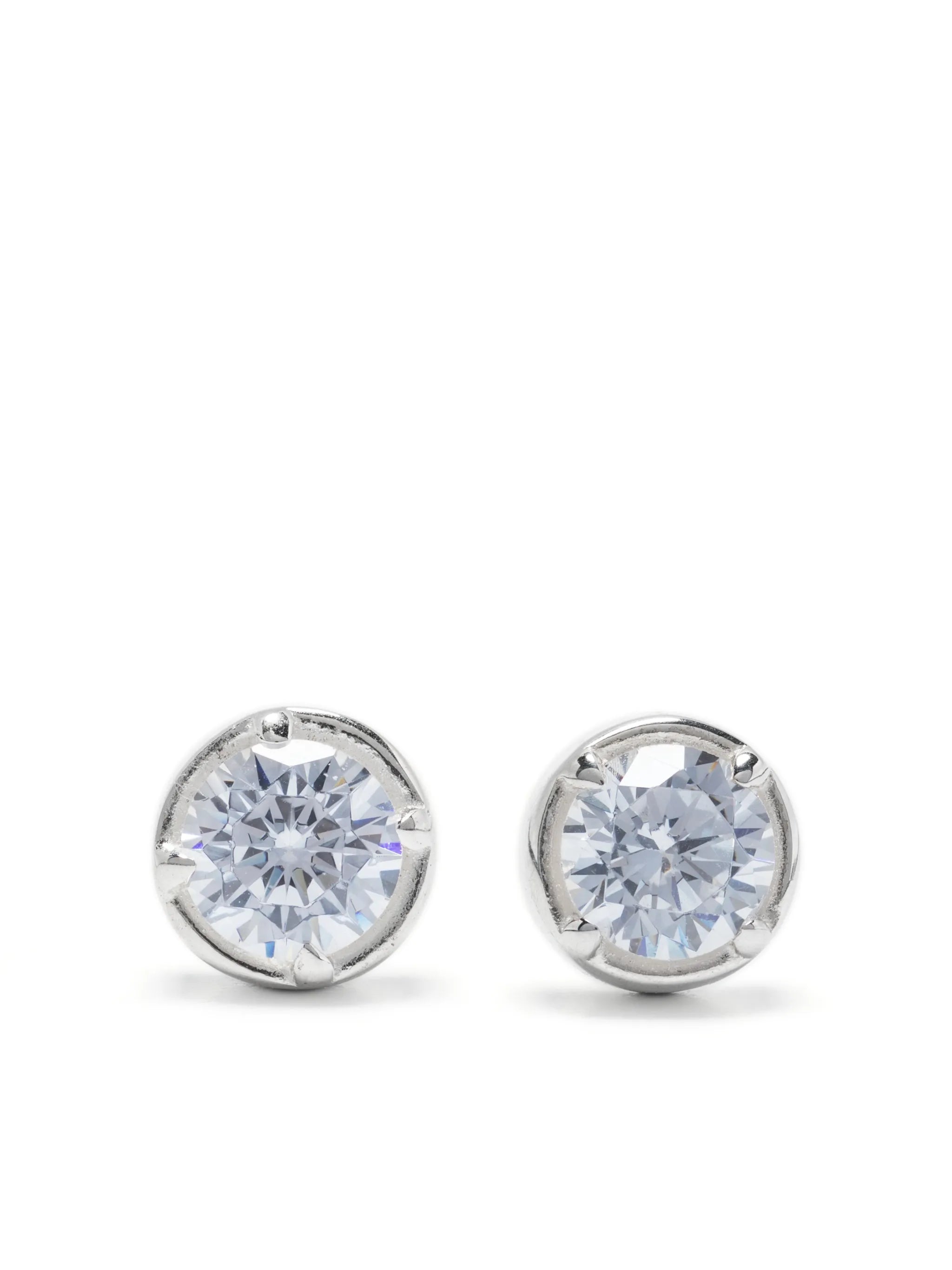 cubic zirconia stud earrings