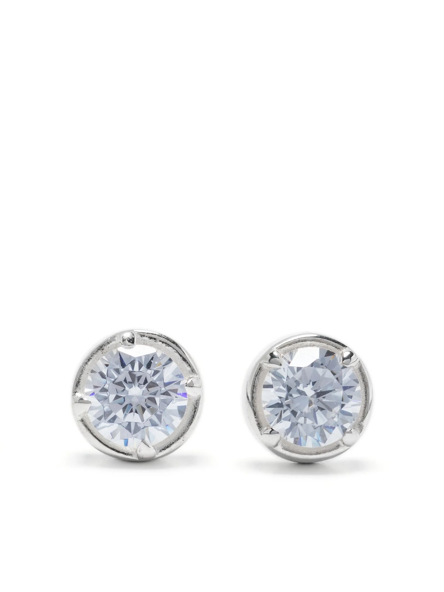 cubic zirconia stud earrings