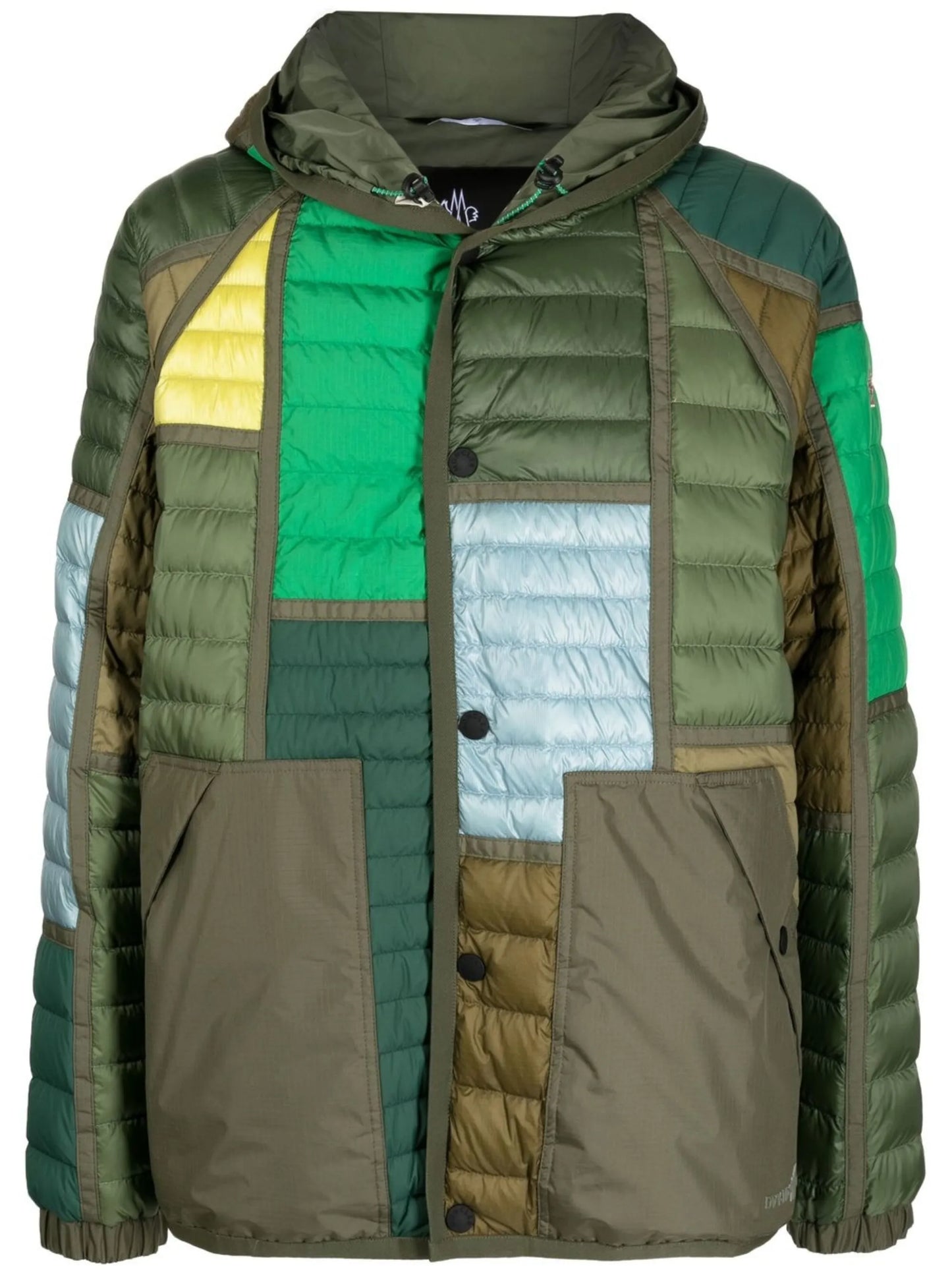 panelled-design jacket