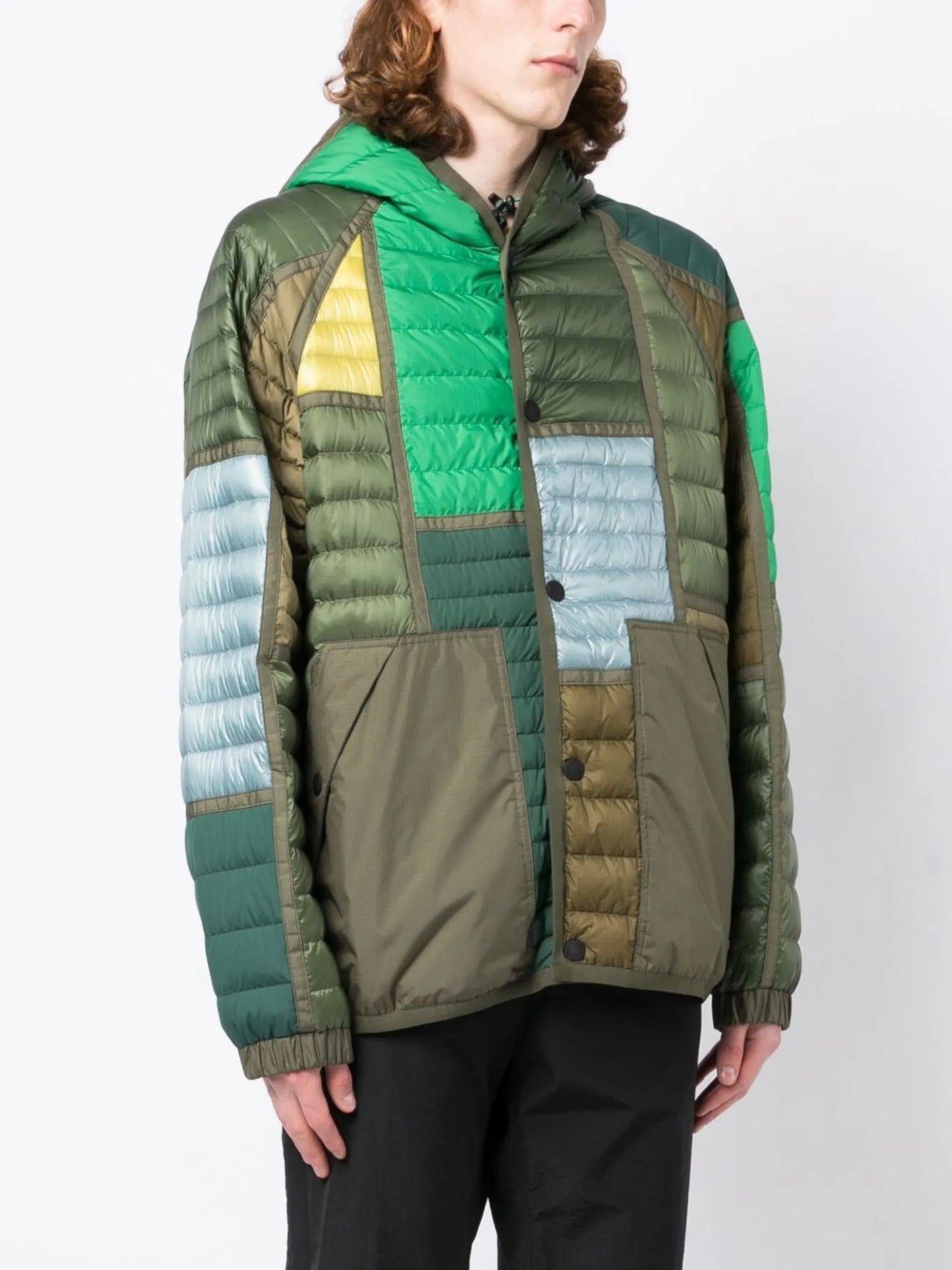 panelled-design jacket