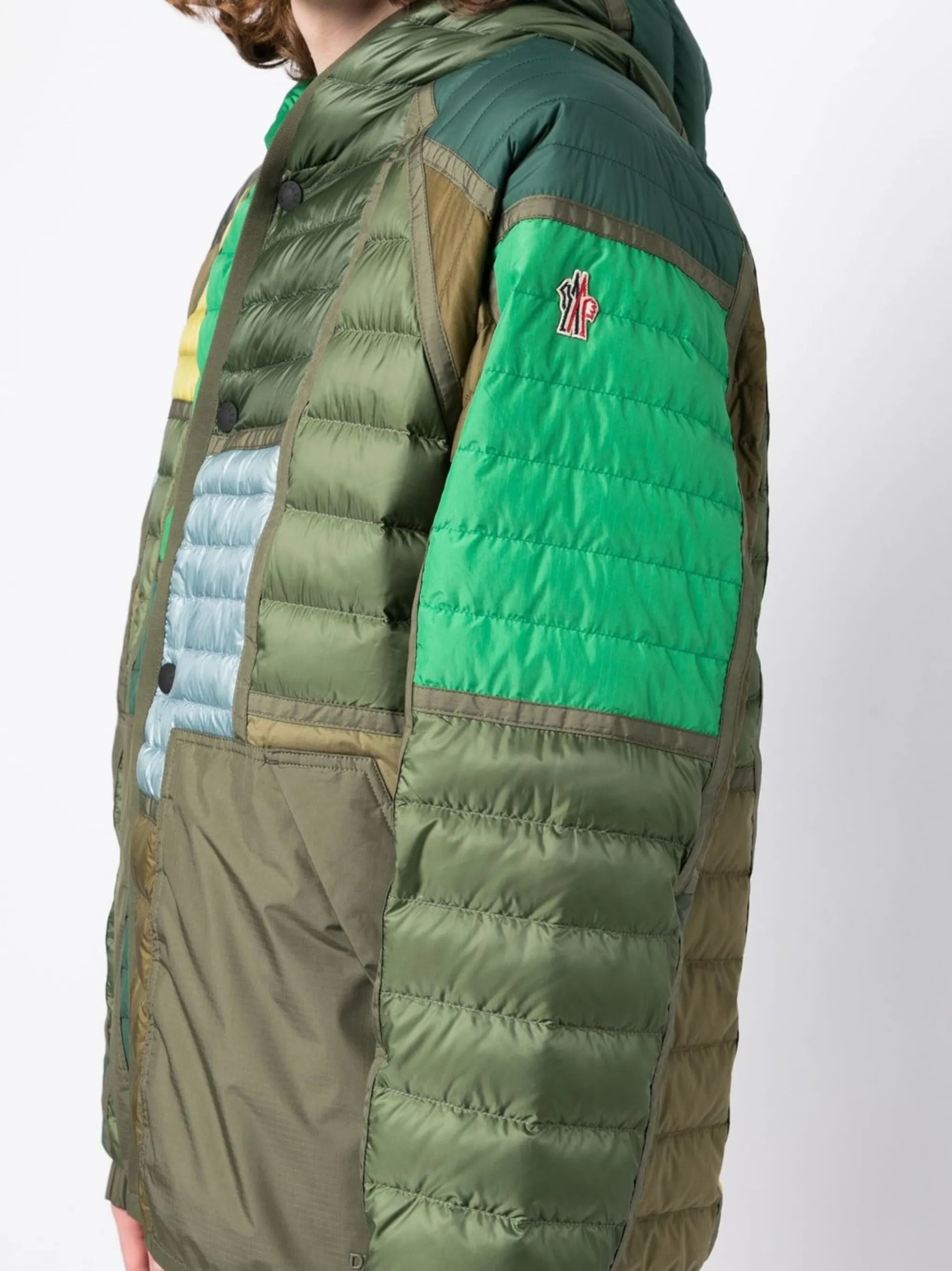 panelled-design jacket