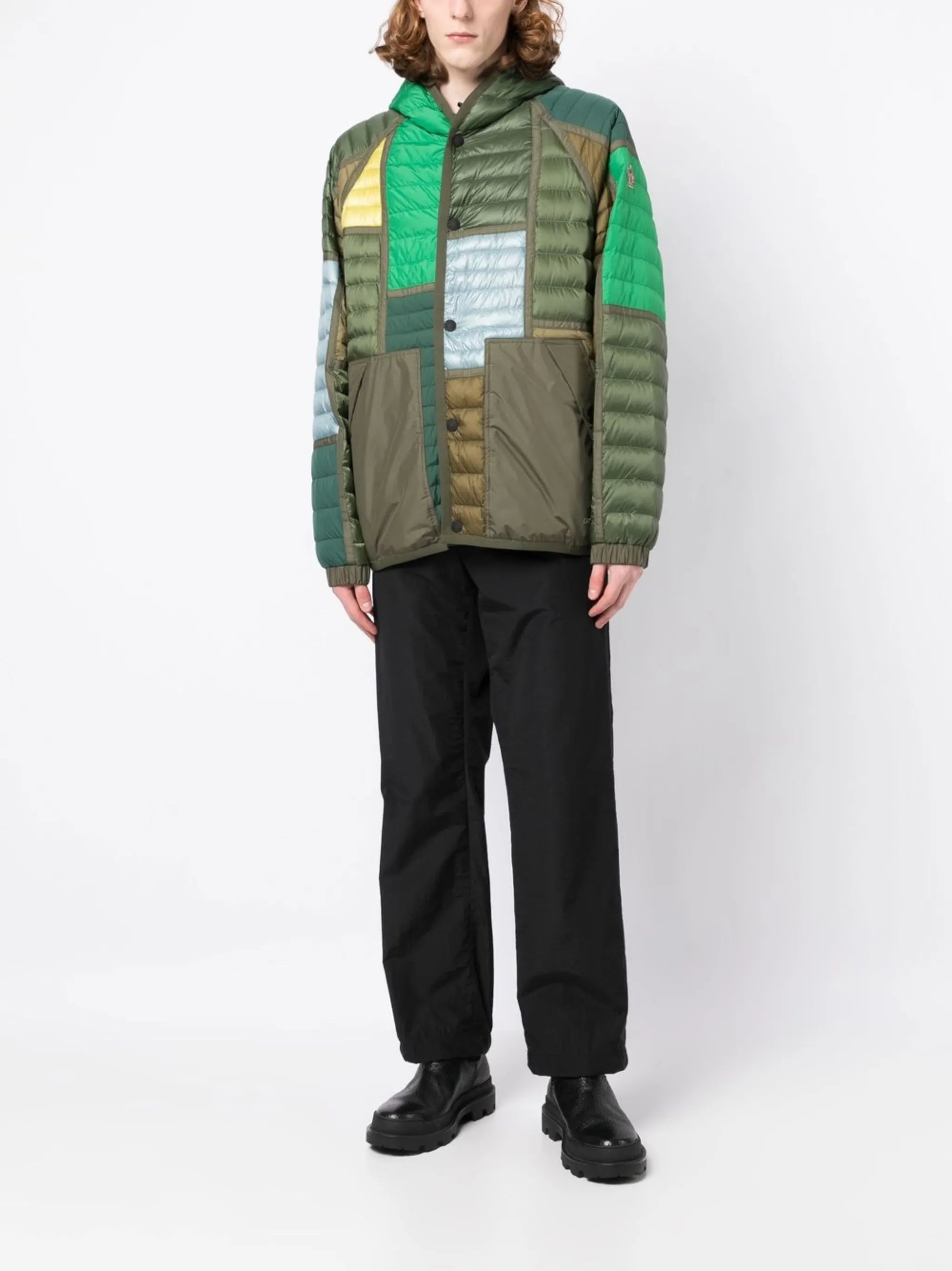 panelled-design jacket