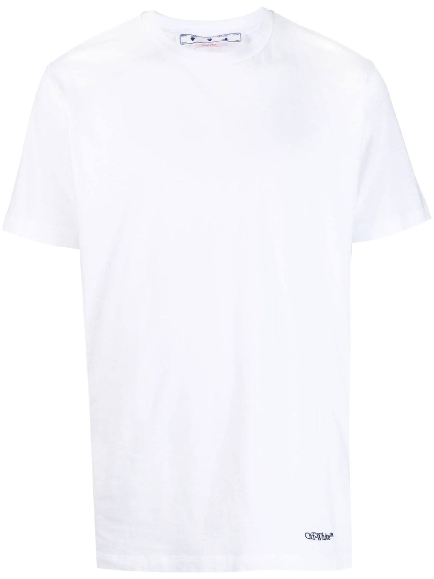 logo-embroidered T-shirt
