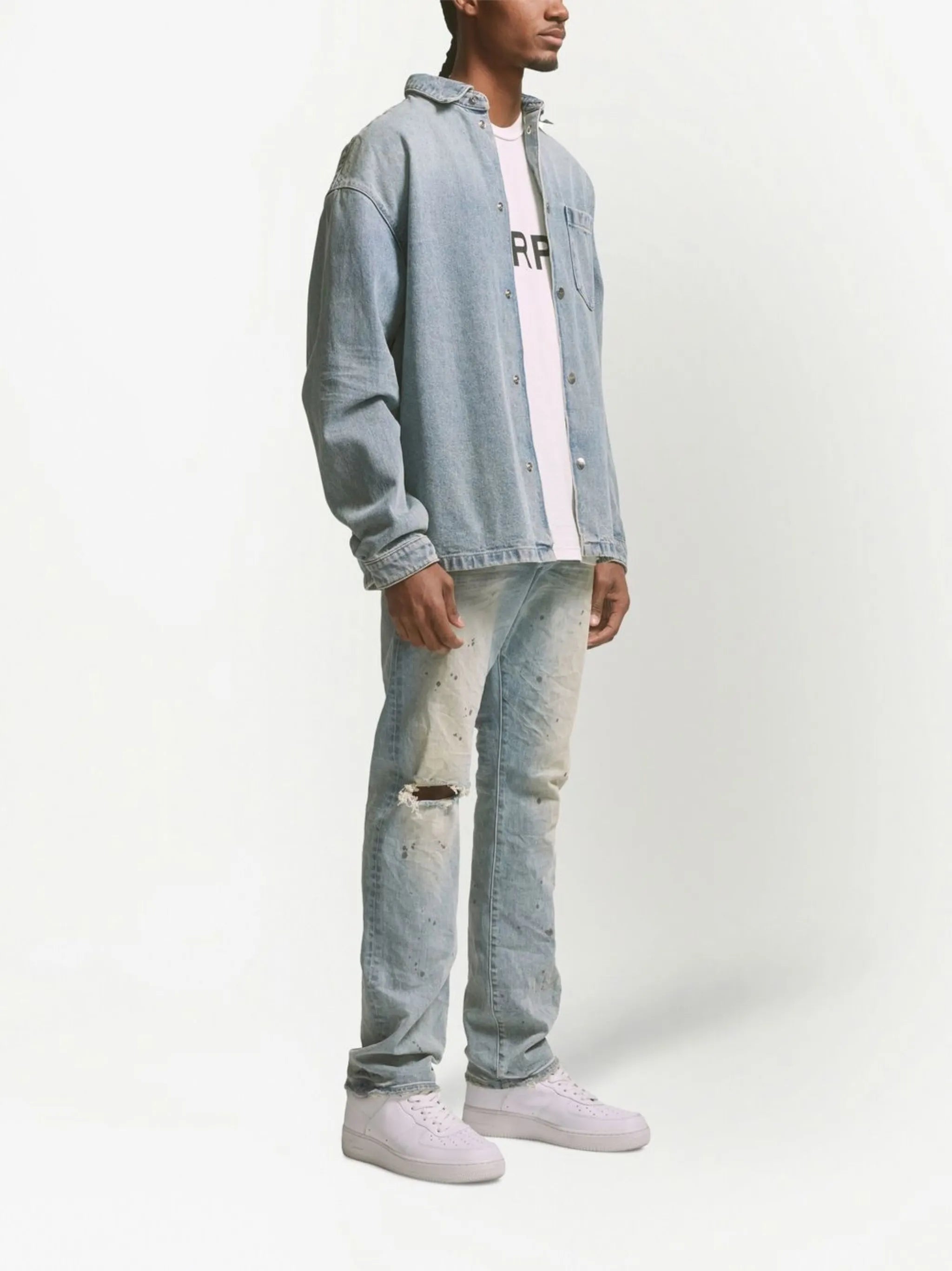 denim shirt jacket
