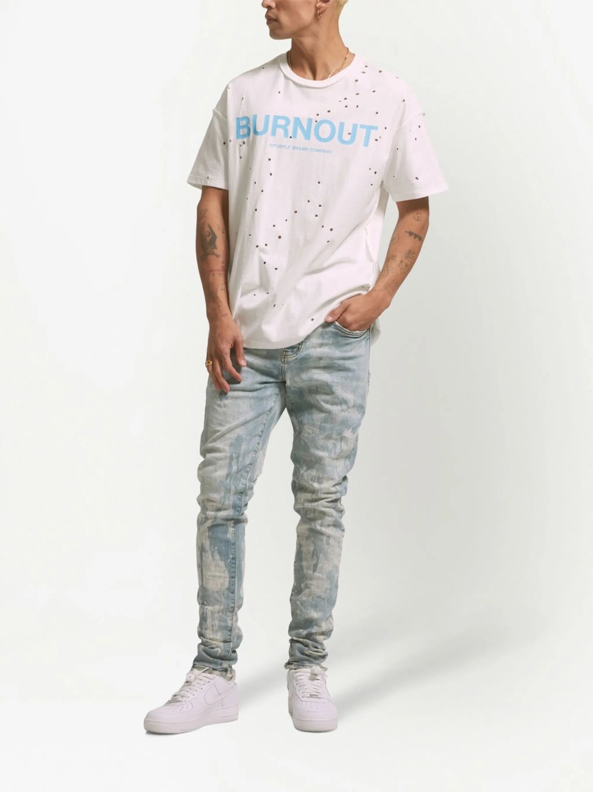 logo-print cotton T-shirt
