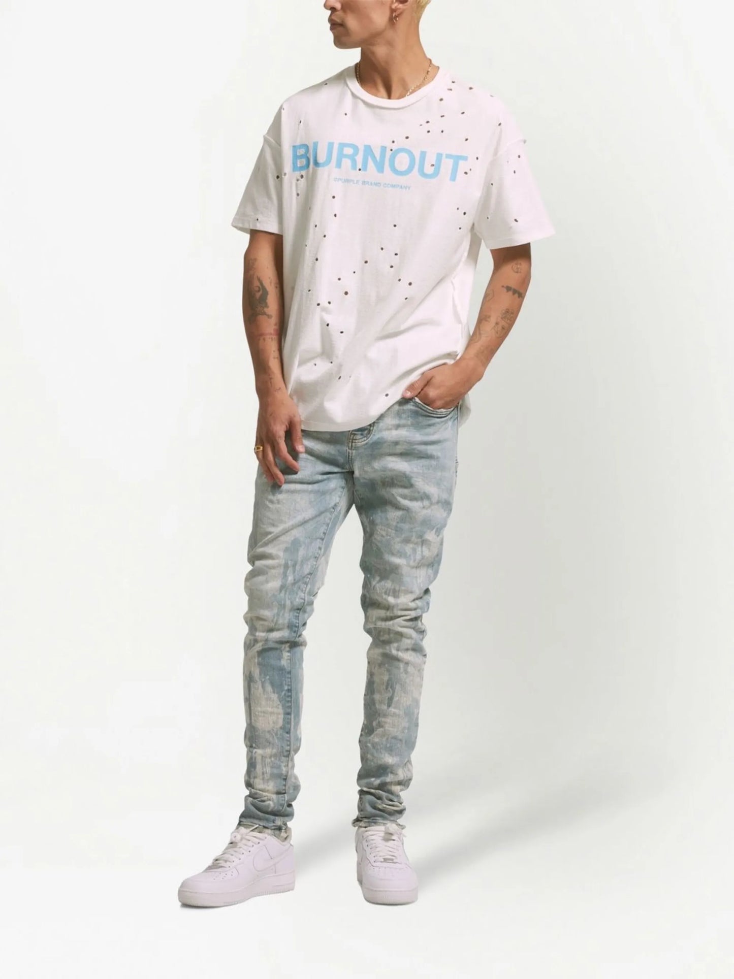 logo-print cotton T-shirt