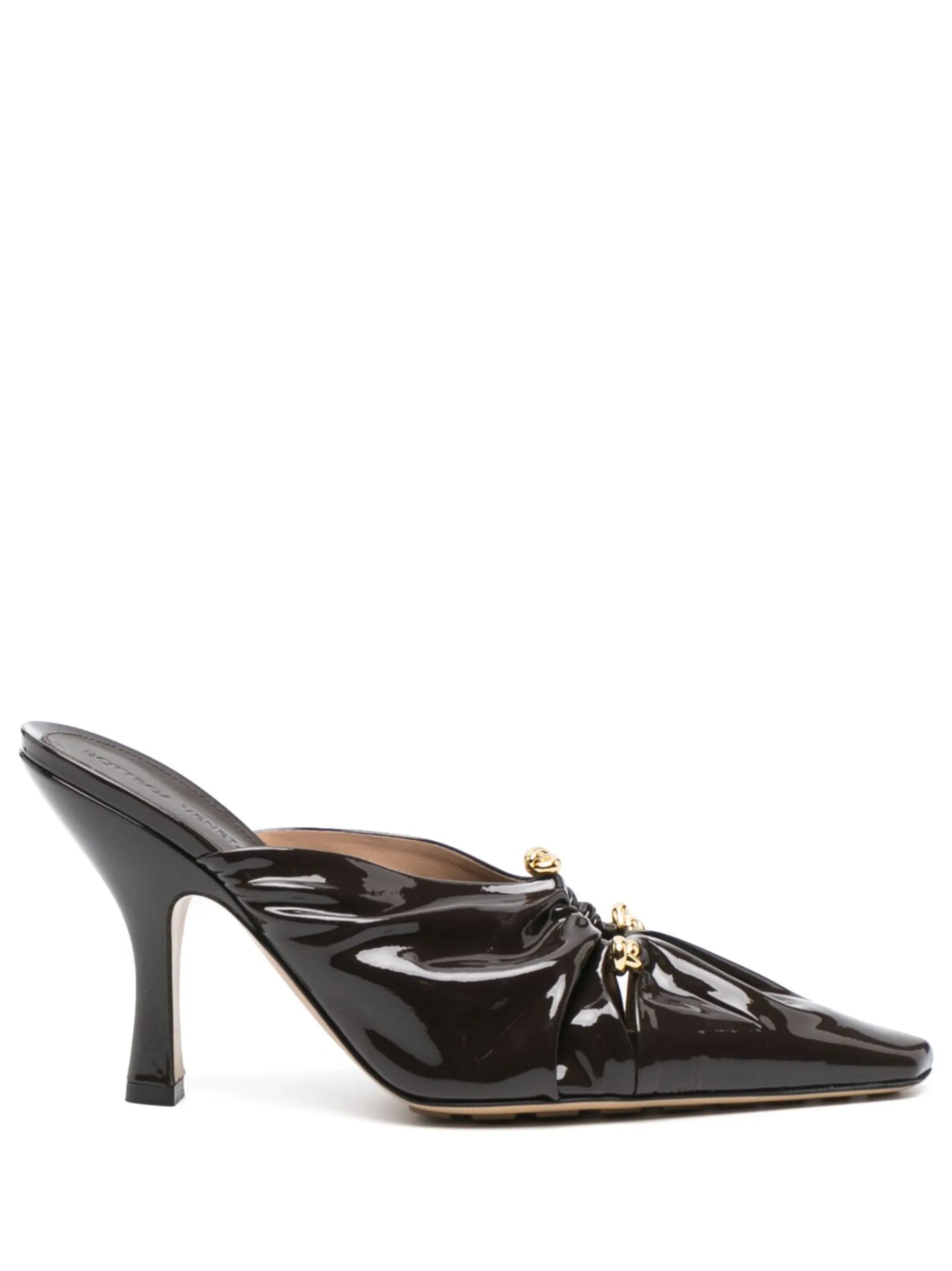 Bunnie leather mules