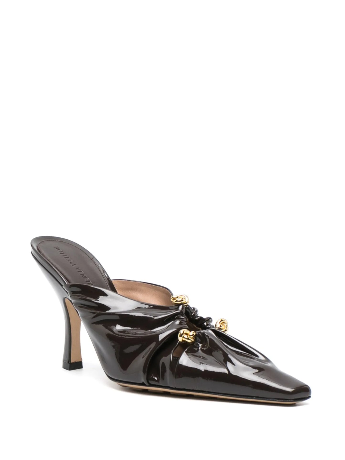 Bunnie leather mules