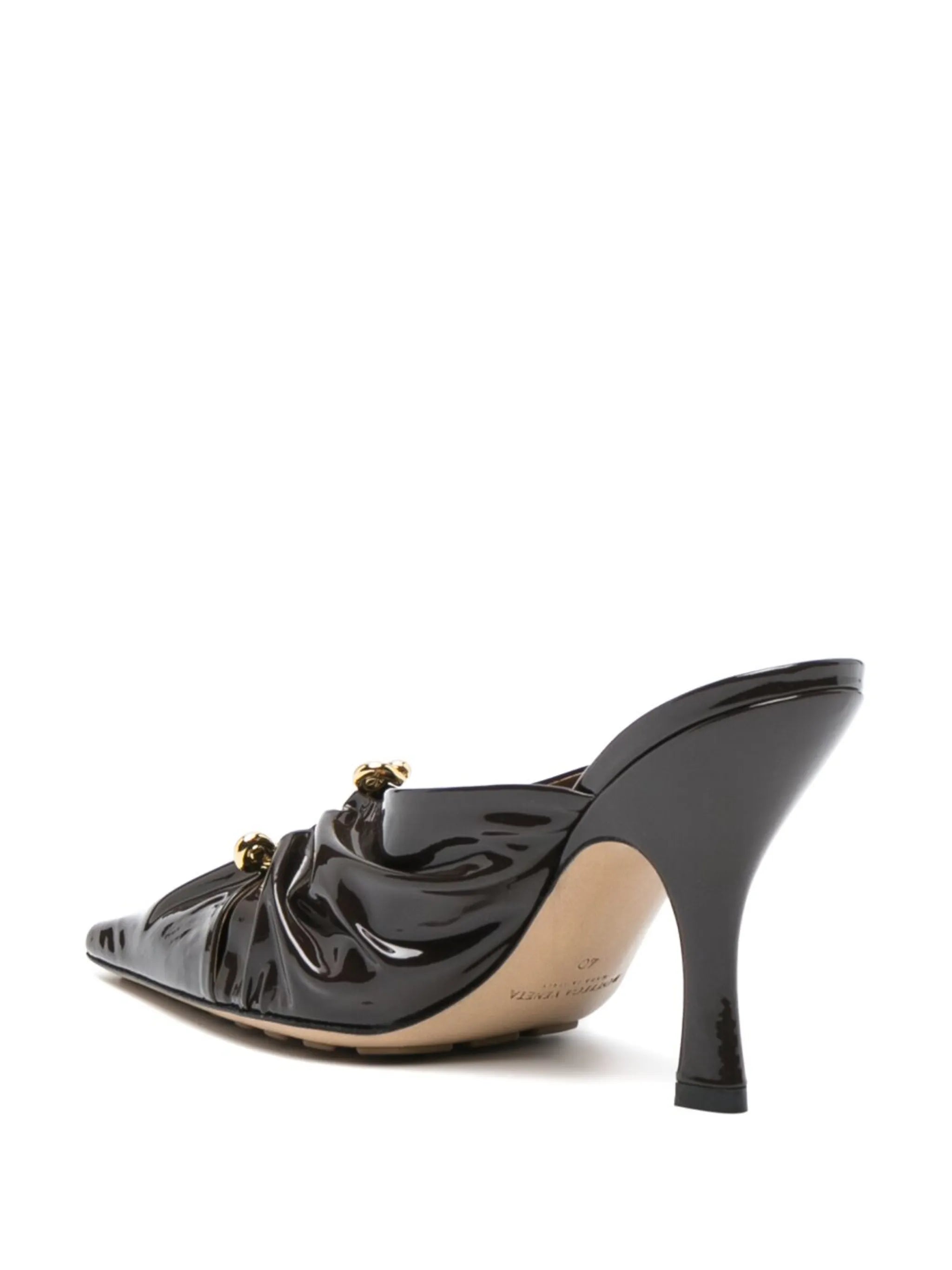 Bunnie leather mules